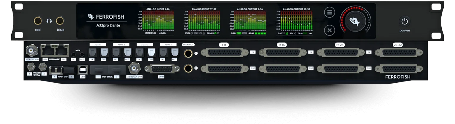 マニピシステムのご提案] Ferrofish A32pro Dante 編｜tidbit inc.