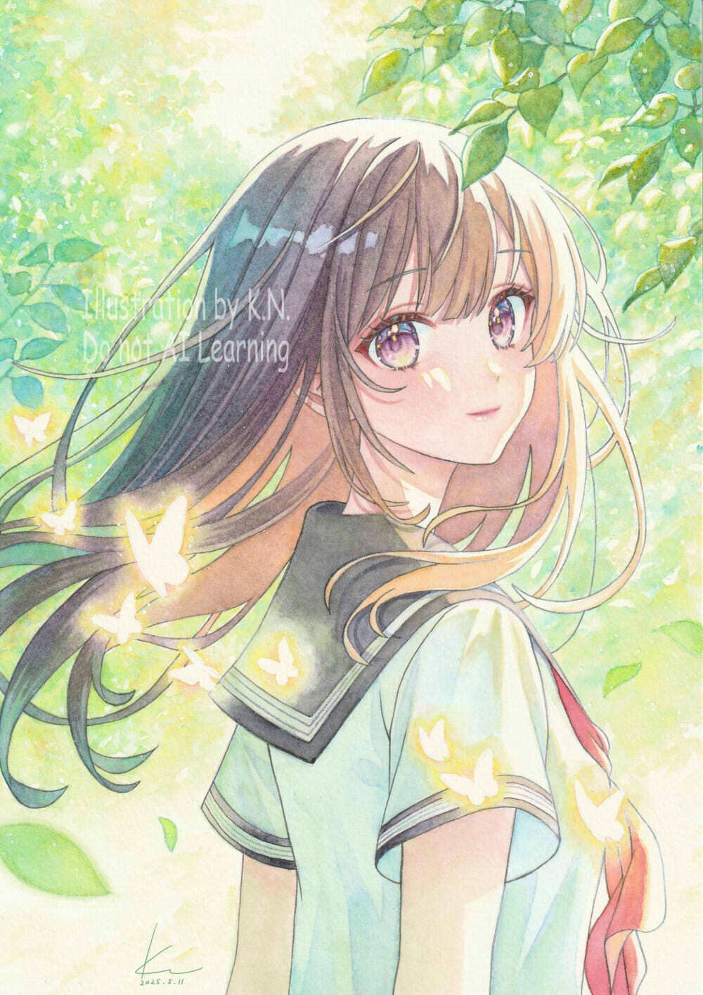 透明水彩イラストNo.23｜K.N.