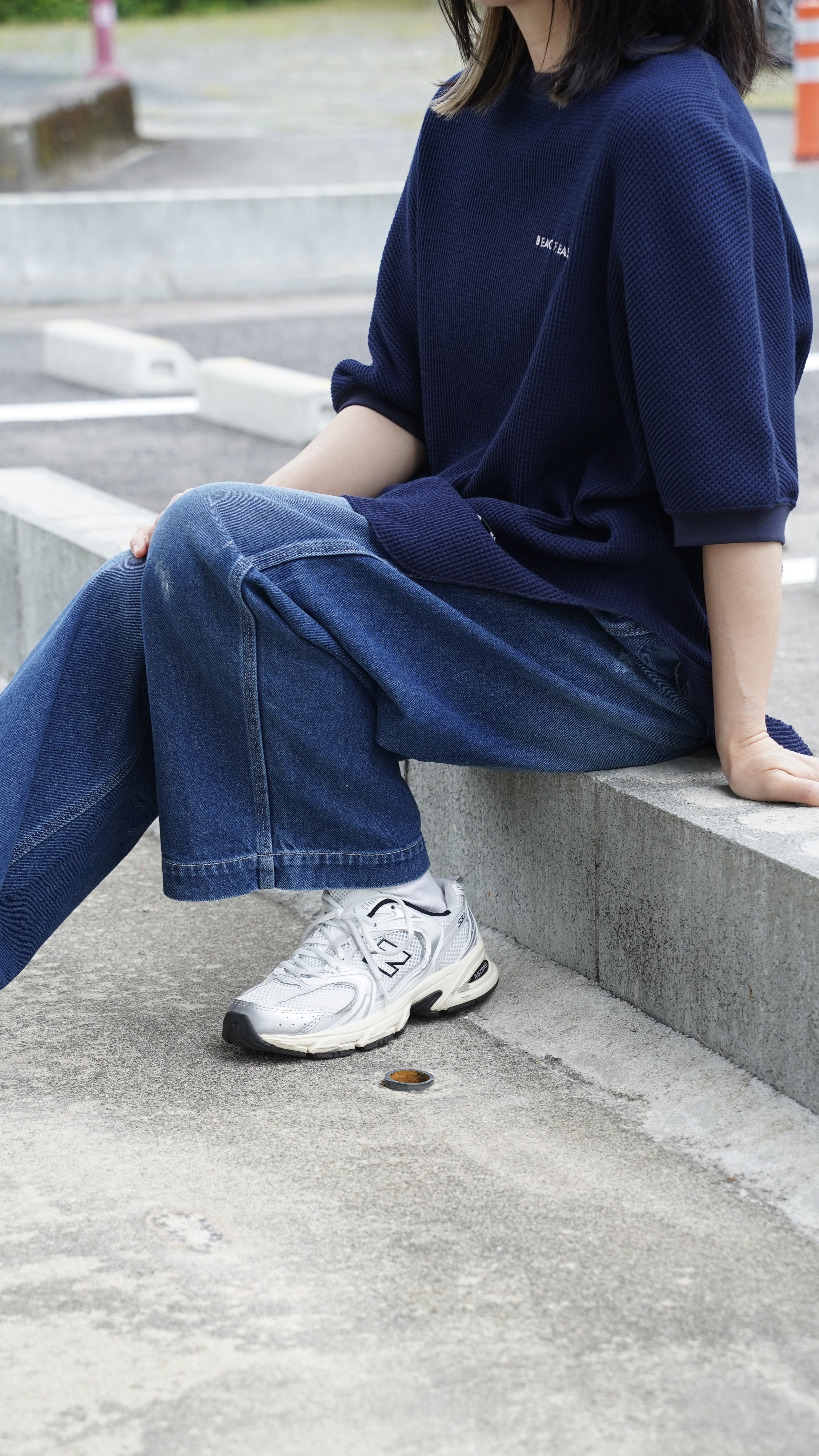 C6233 AmericanaTシャツリラックスコーデ メッシュカラーシャツコーデ / Taka / OUTLET ｜J'aDoRe JUN ONLINE