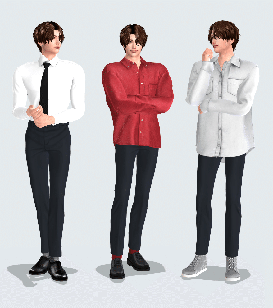 その他 SIM4 Sims4 メンズパンツCC 比較｜アイク