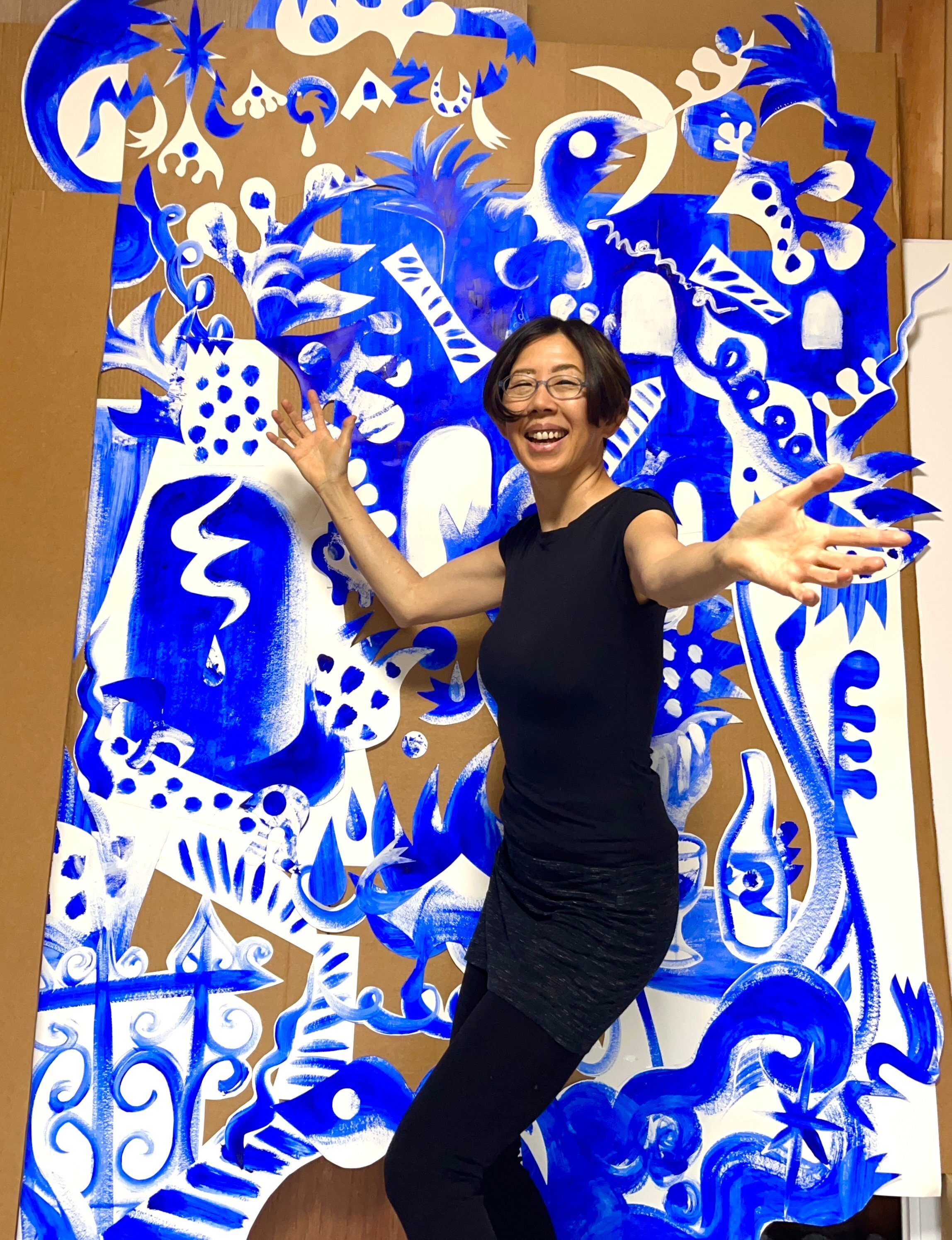 守みどり、「伽羅色に染めて」、希少な画集より、 新品高級額装付、状態良好 ももきみどり展2025／150｜Momo Quimidori