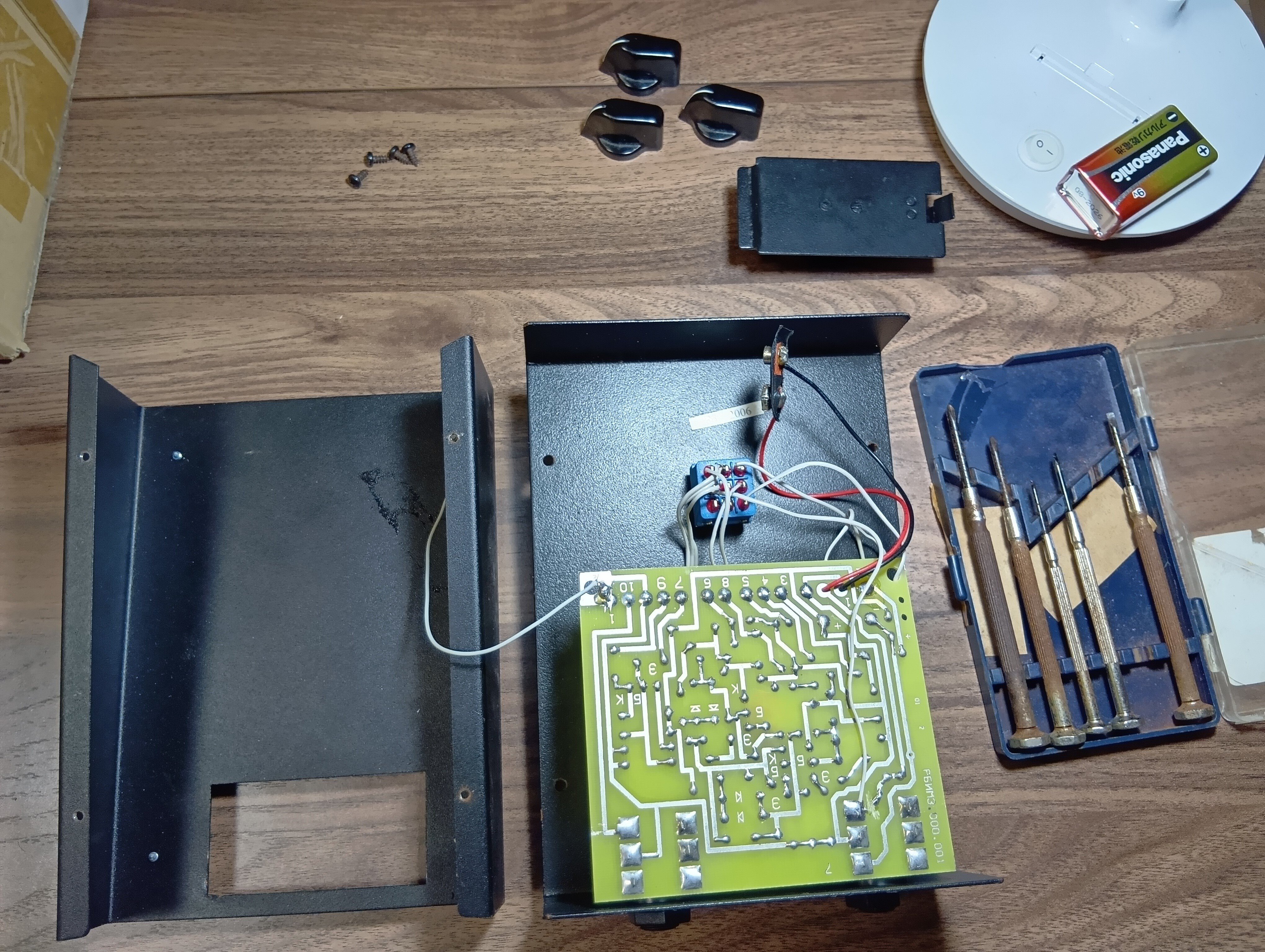 electro-harmonix BIG MUFF ロシアンマフ　改造品 6 electro-harmonix ''ロシアンマフ''製作 | tsunoworks