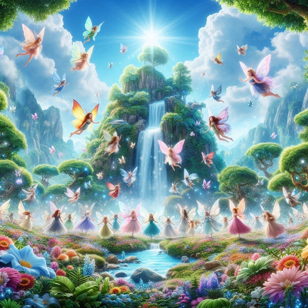 ヒーリング絵画＊天空虹～夢色光樹～夢玉 思いを叶える 癒し