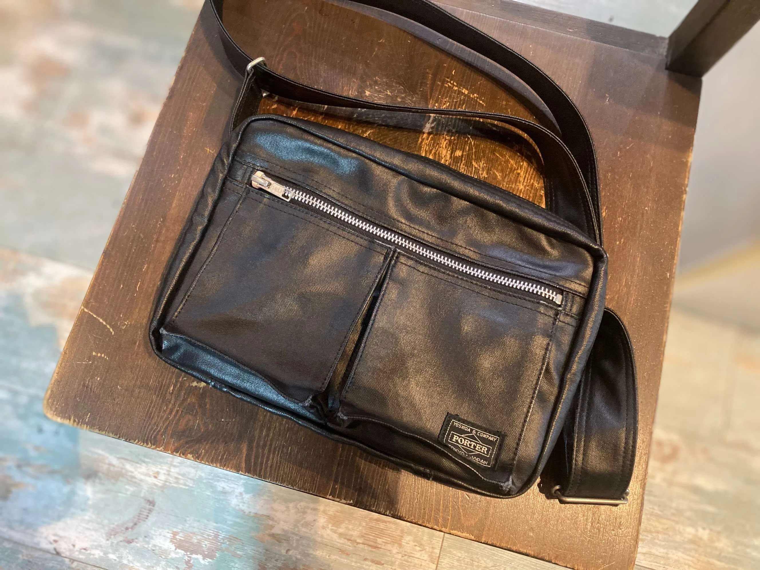 ファスナー/ジッパーのスライダー交換】PORTER/ポーターショルダー