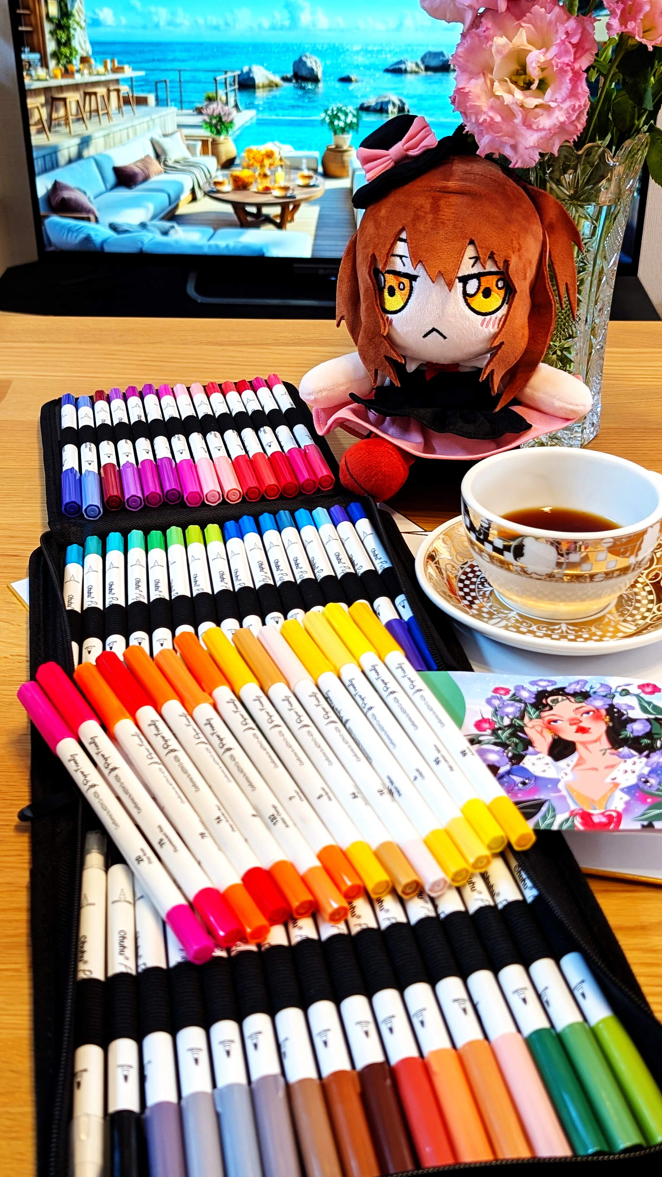 正直レビュー】配信初のPR案件!?Ohuhuイラストマーカーを使ってみた