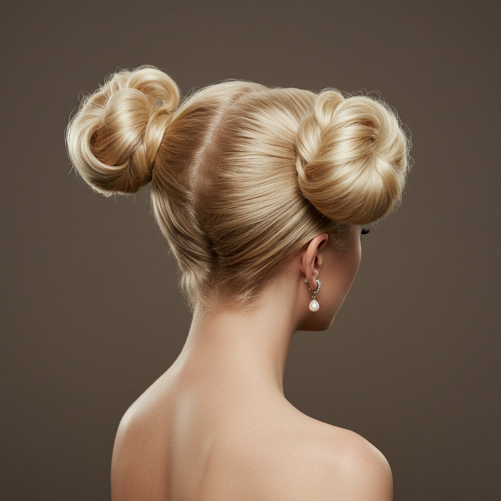 ツイントップお団子のマリリン・モンロー｜Mirai Aiprompter