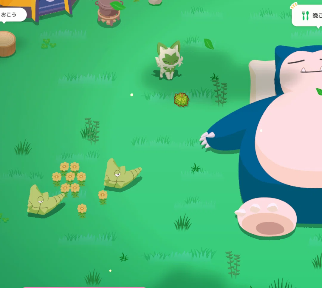 Tanuki Pot Playing the innocent cat~ Pokemon Sleep Day 55|888たぬき888