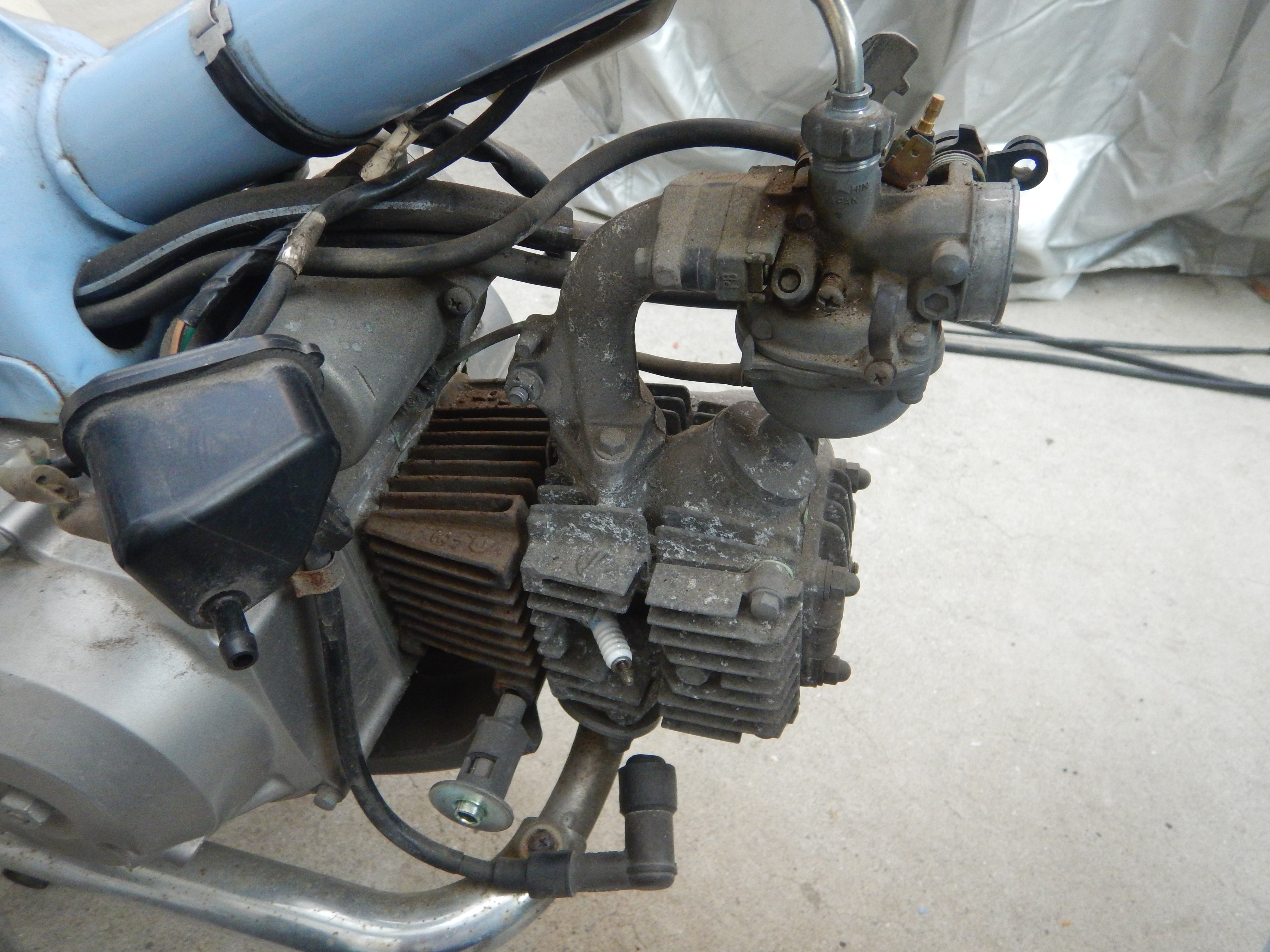 ホンダ　リトルカブ　全バラ整備済み Little Cub resurrected! Engine disassembly? [Motoblog] HONDA
