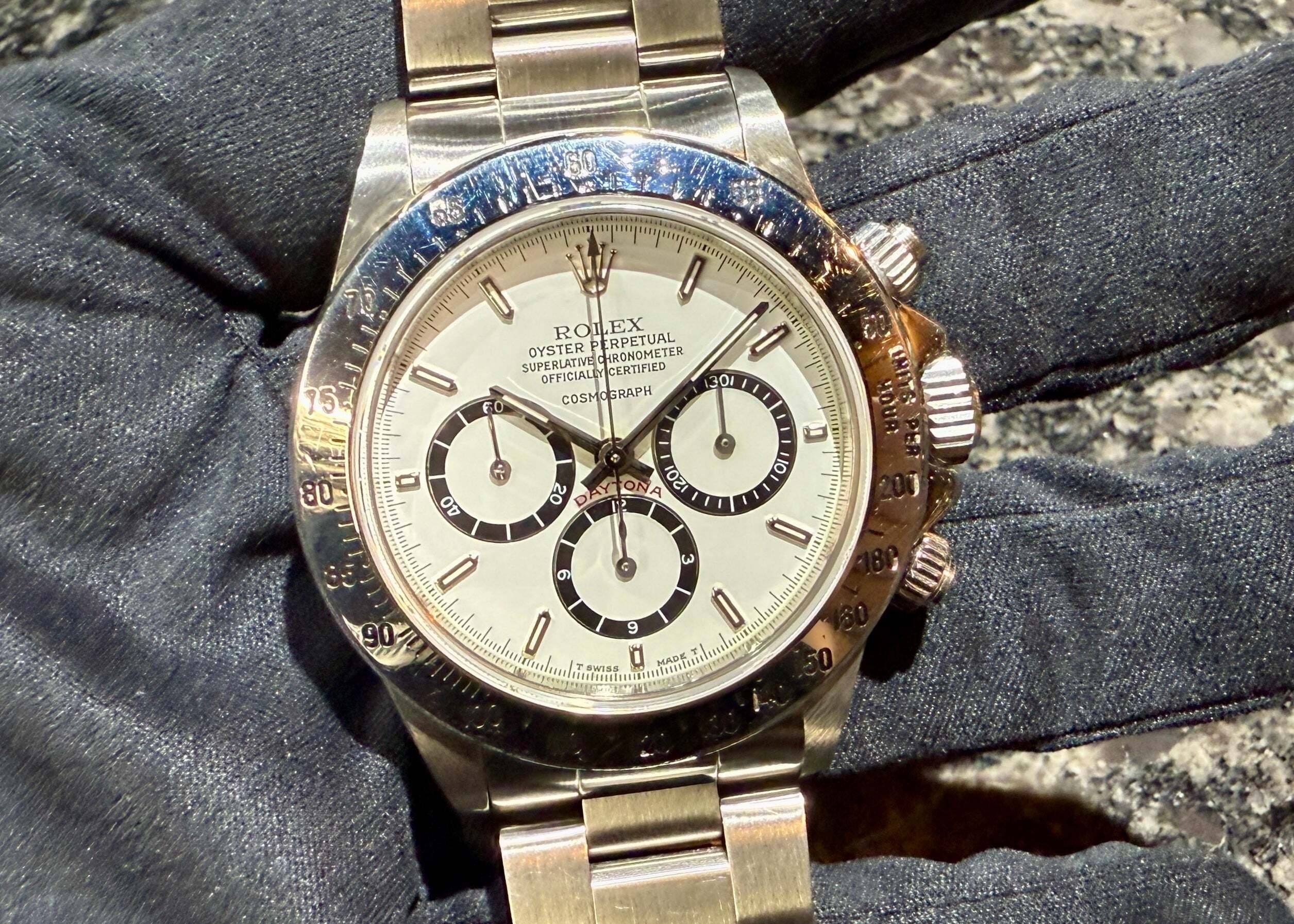 ぷうあ様リクエスト ロレックス デイトナ 116520 最初期型 P2品番 USA文字盤色記載