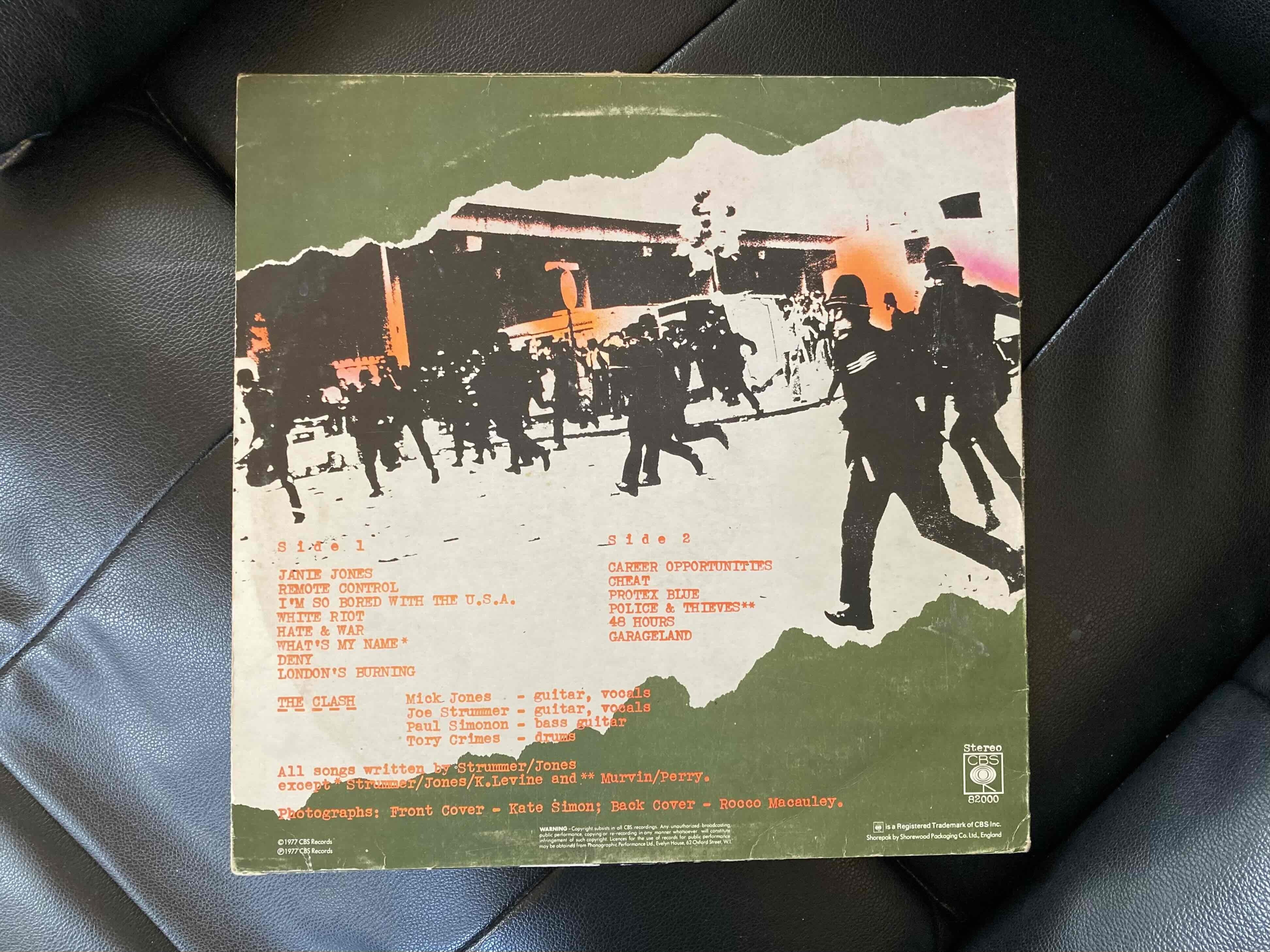 The Clash [ The Clash ] CBS - 82000｜naruru's Record