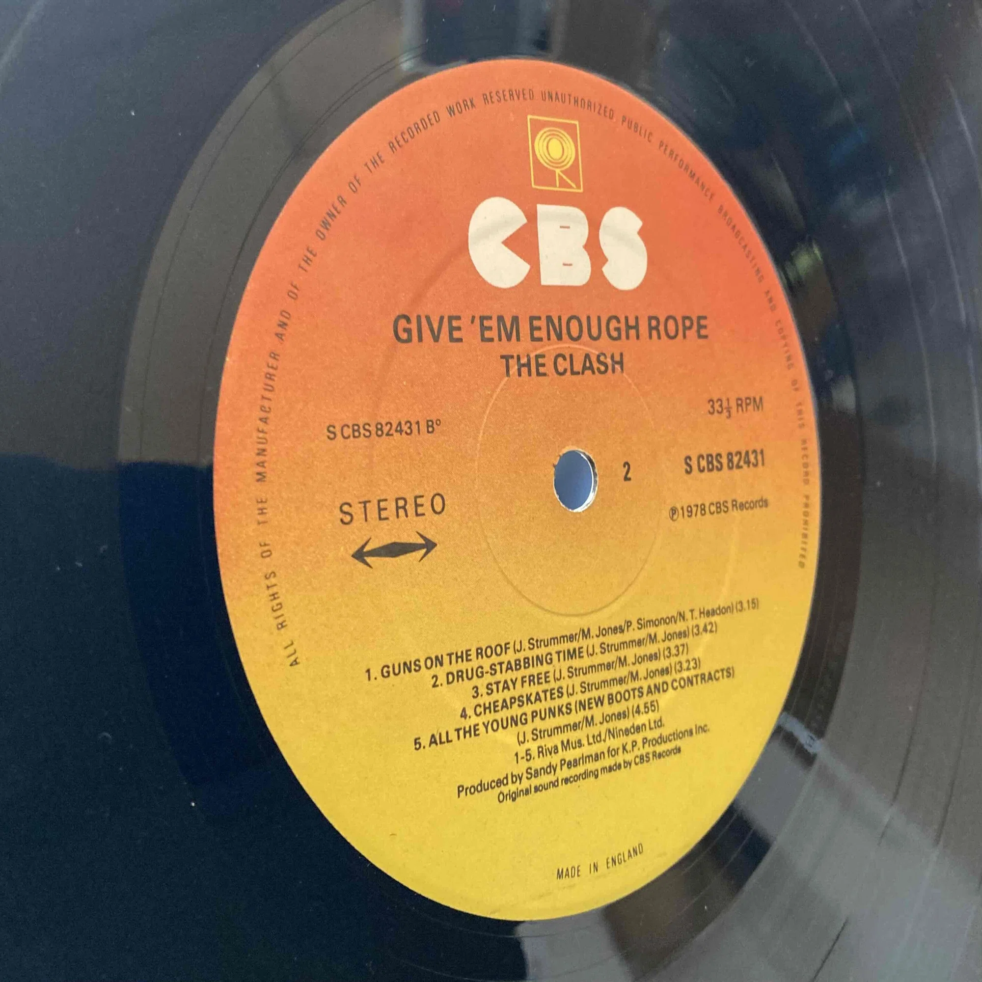 The Clash [ Give 