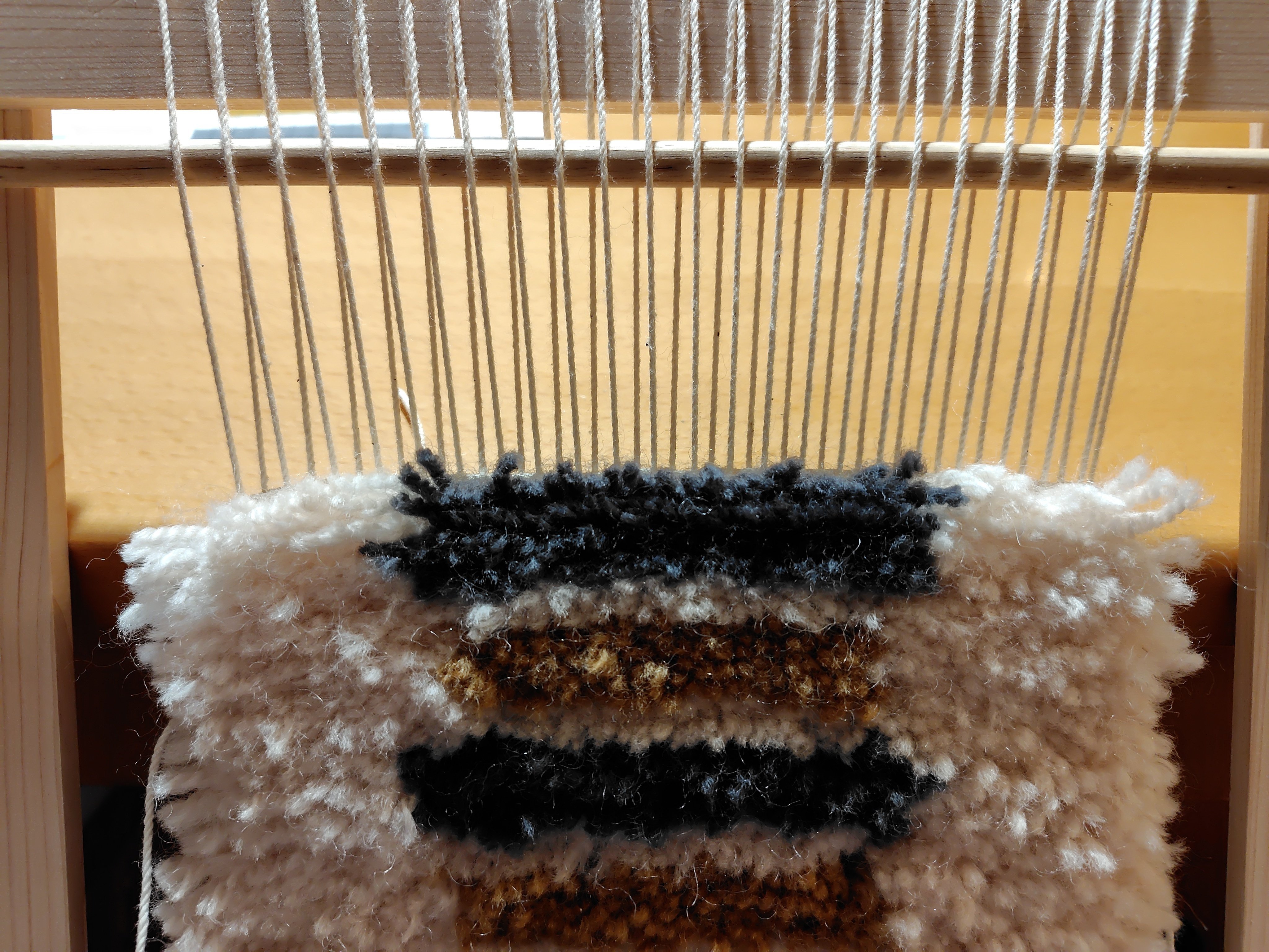 ノッティング織り③ 私にも出来た｜つるかめ