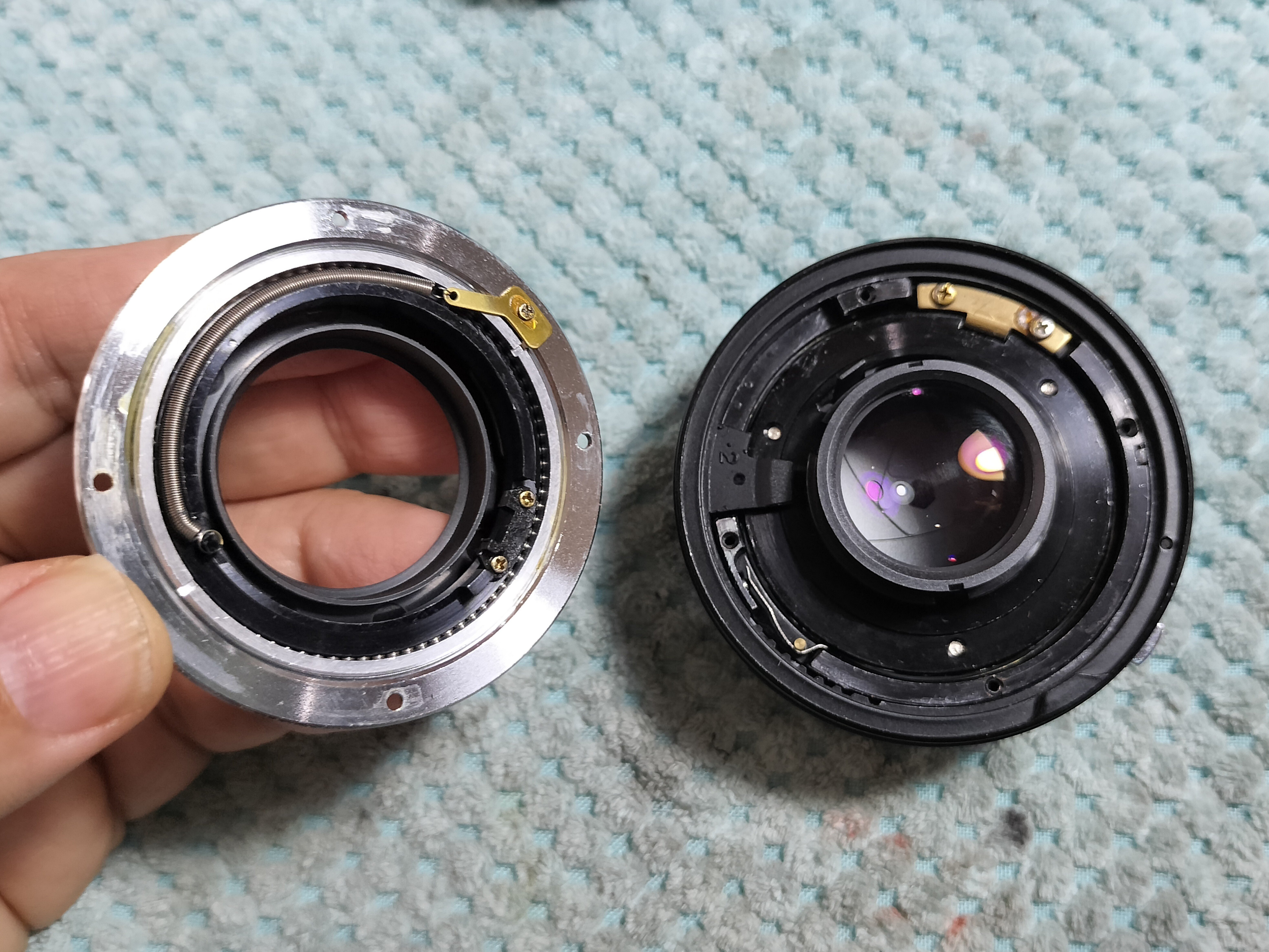 Konica Hexanon AR 40mm F1.8の分解｜フィルムカメラ修理のアクアカメラ