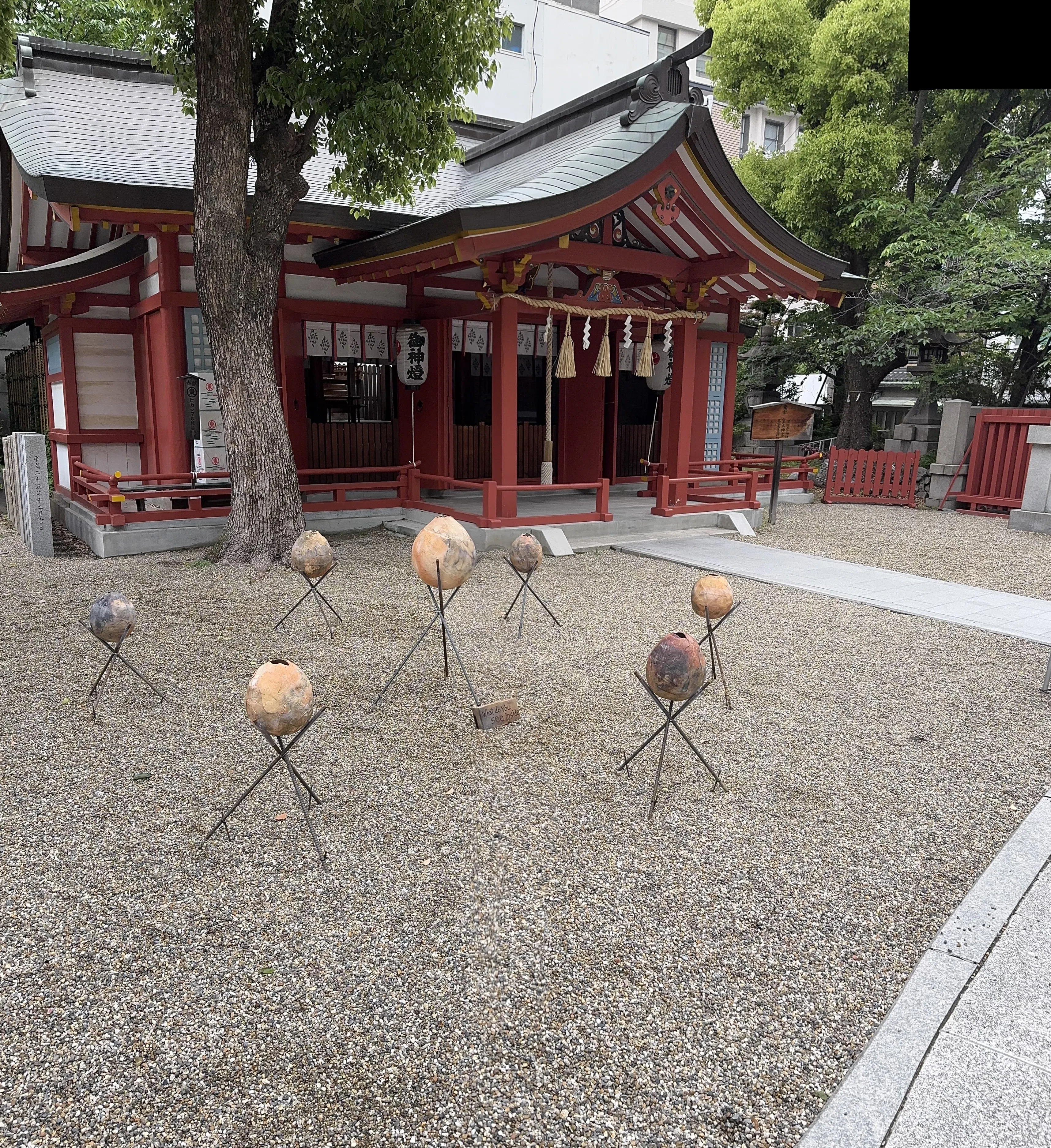 大阪御堂筋アート2025 - 御霊神社｜Hiro／AIに取り組む66歳
