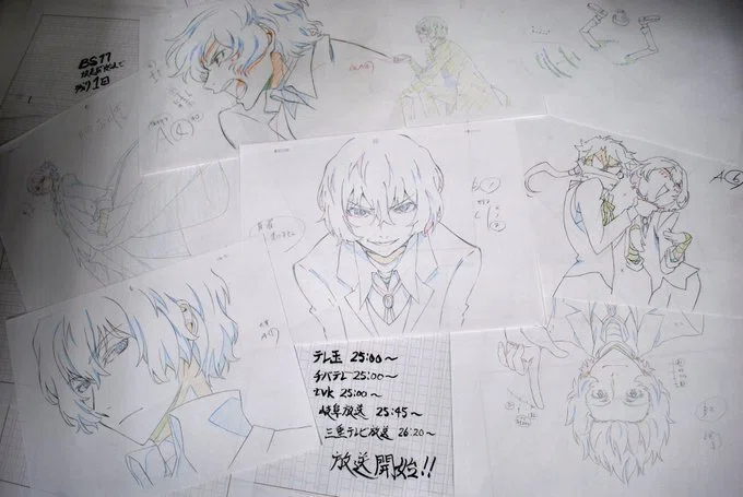 文豪ストレイドッグス 総作監修＆版権原画集 -第1シーズン-｜2709