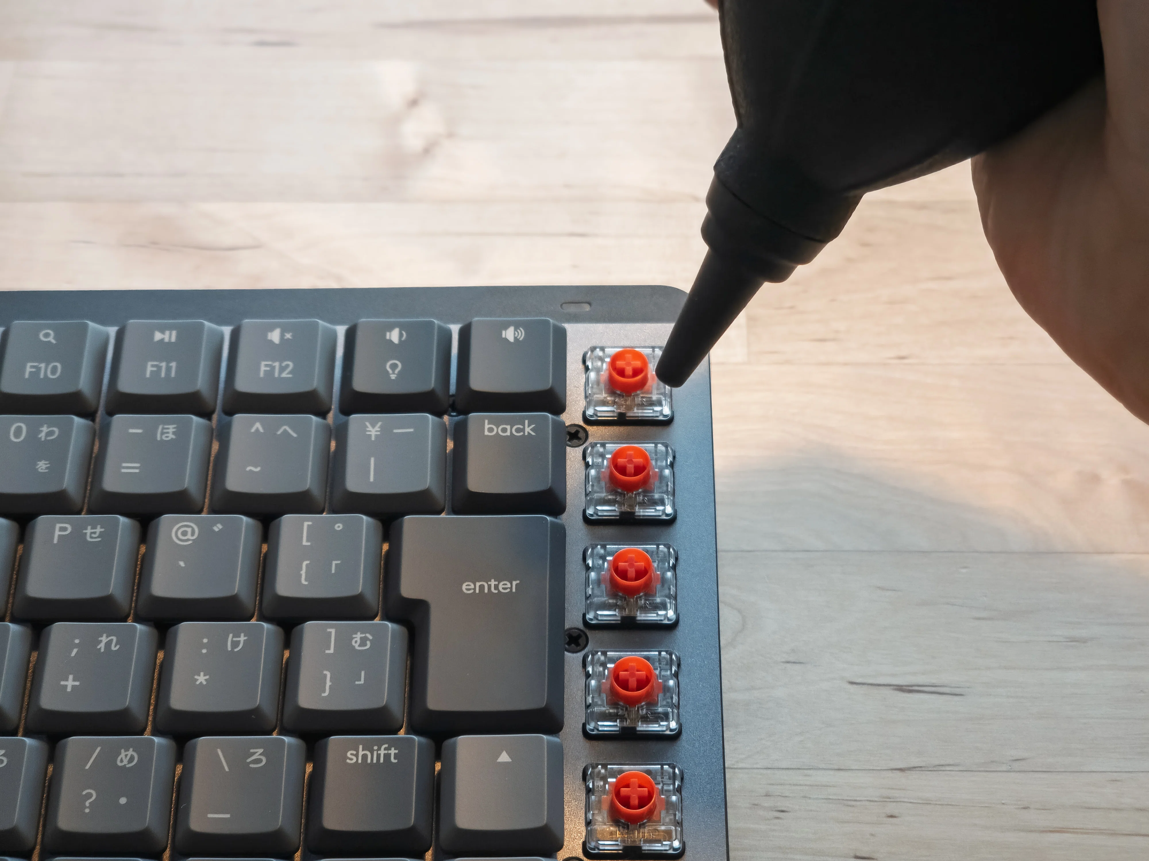 Logicool MX MECHANICAL ワイヤレスキーボード 内部清掃済 キーボード