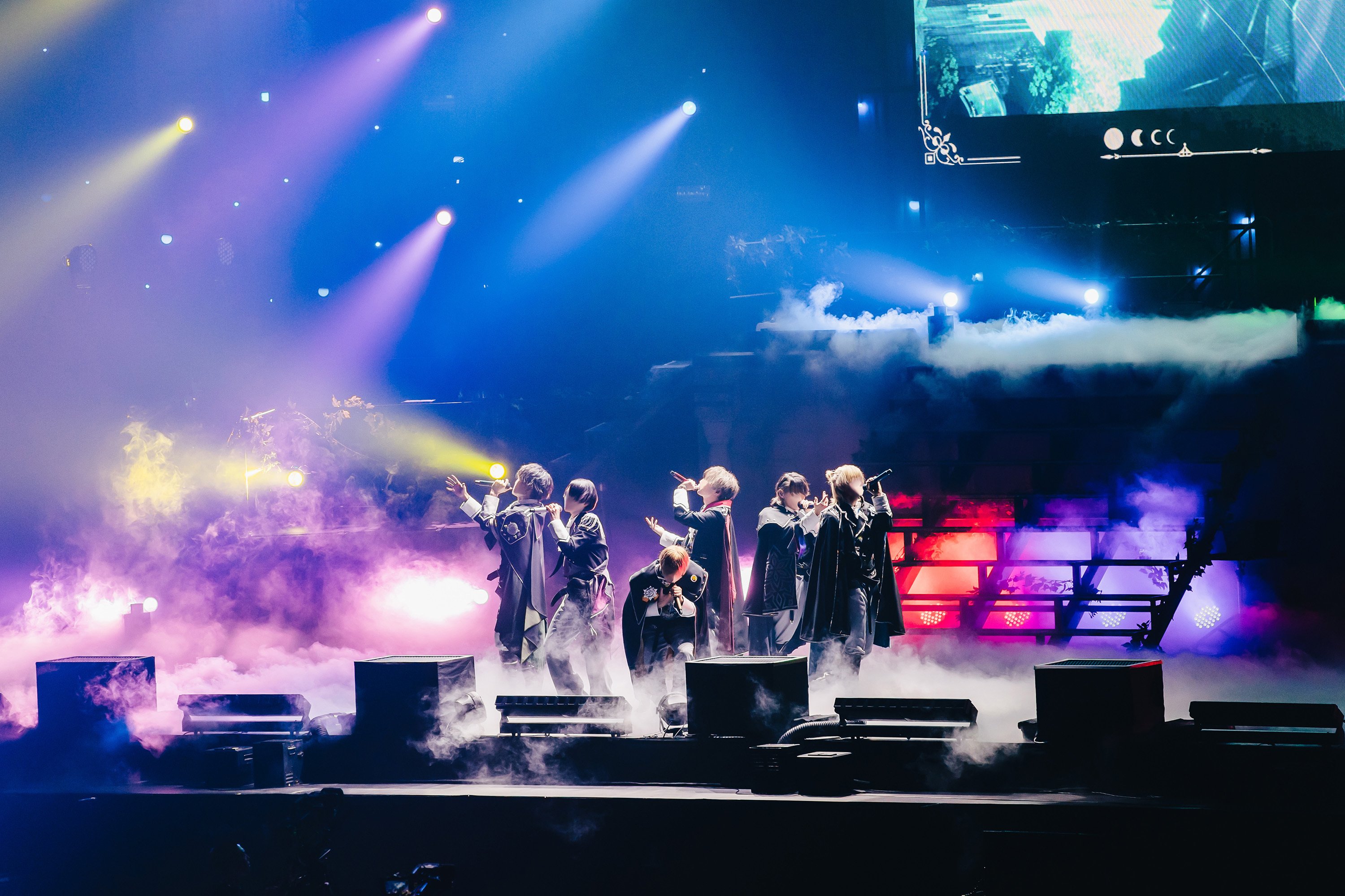 全国4都市6公演、2.5次元タレントグループ“シクフォニ”初のライブ