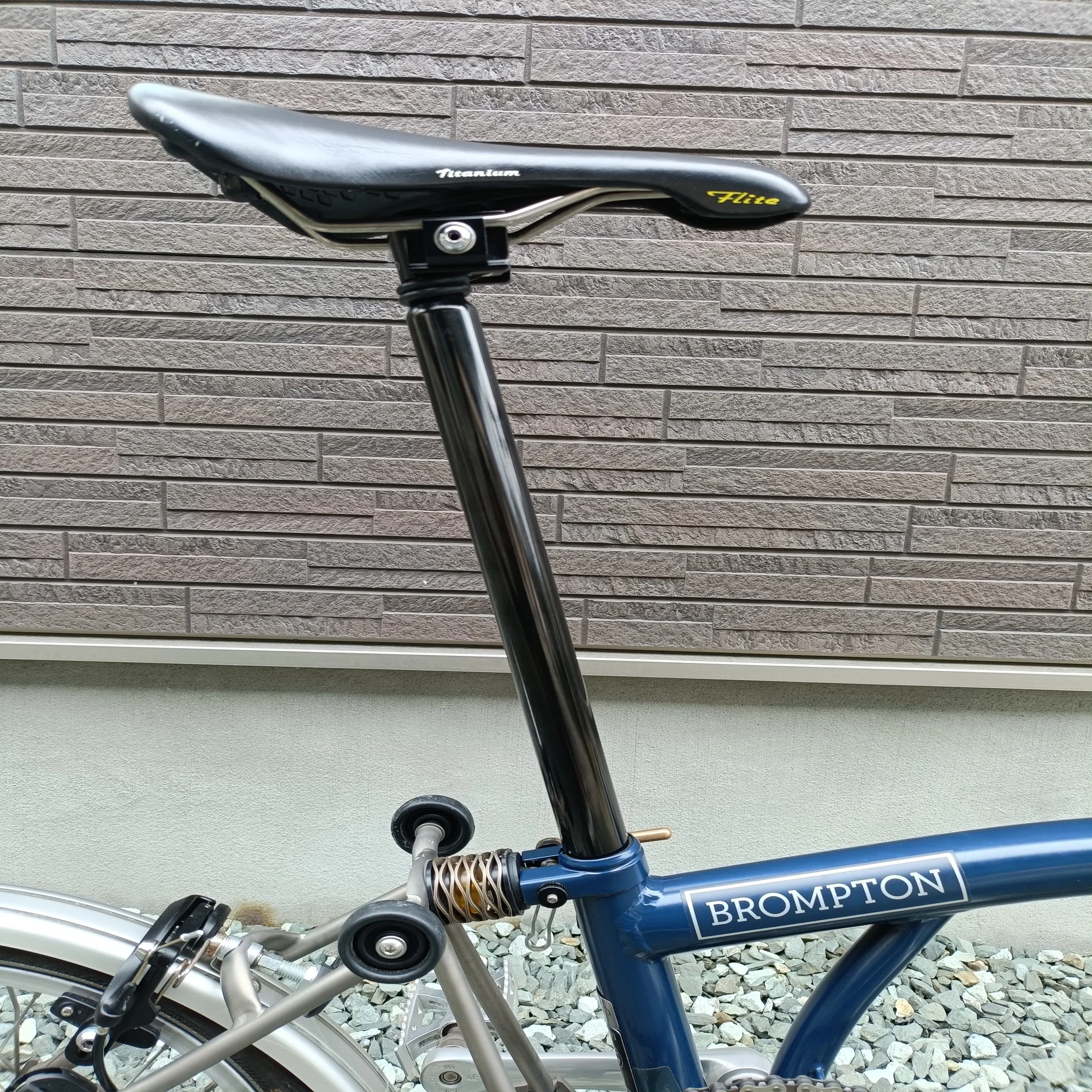 BROMPTONシートポスト交換｜mine16