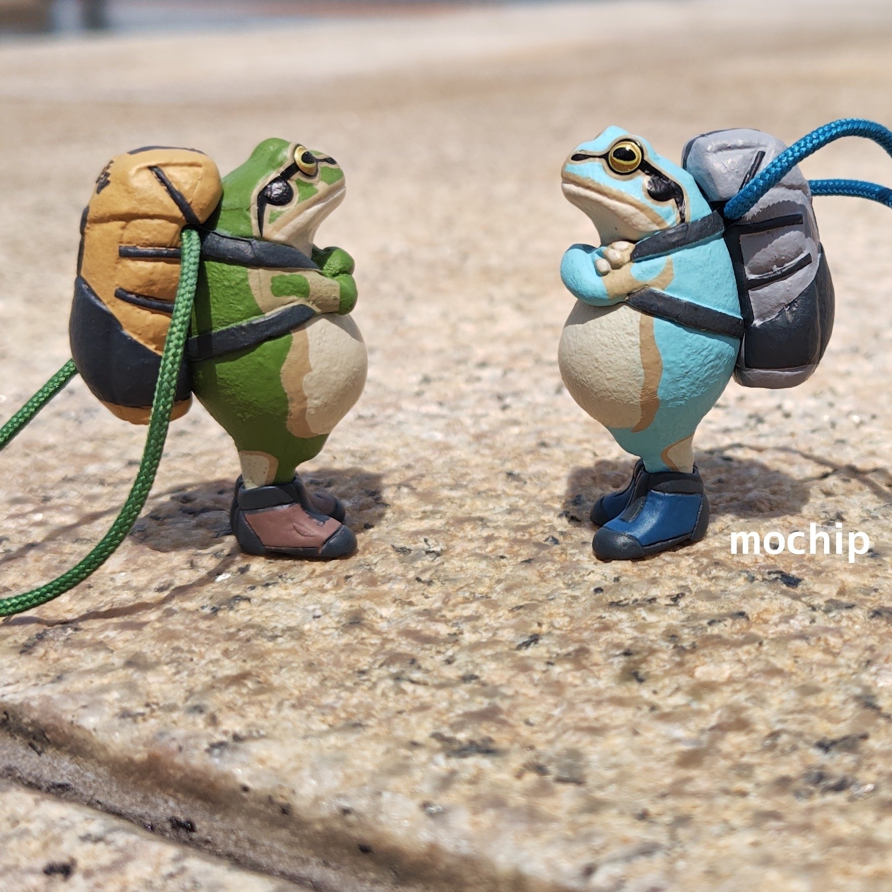 カエルとカッパ 登山に連れて行くカエル｜mochipさんぽ＊山歩と、あれこれ