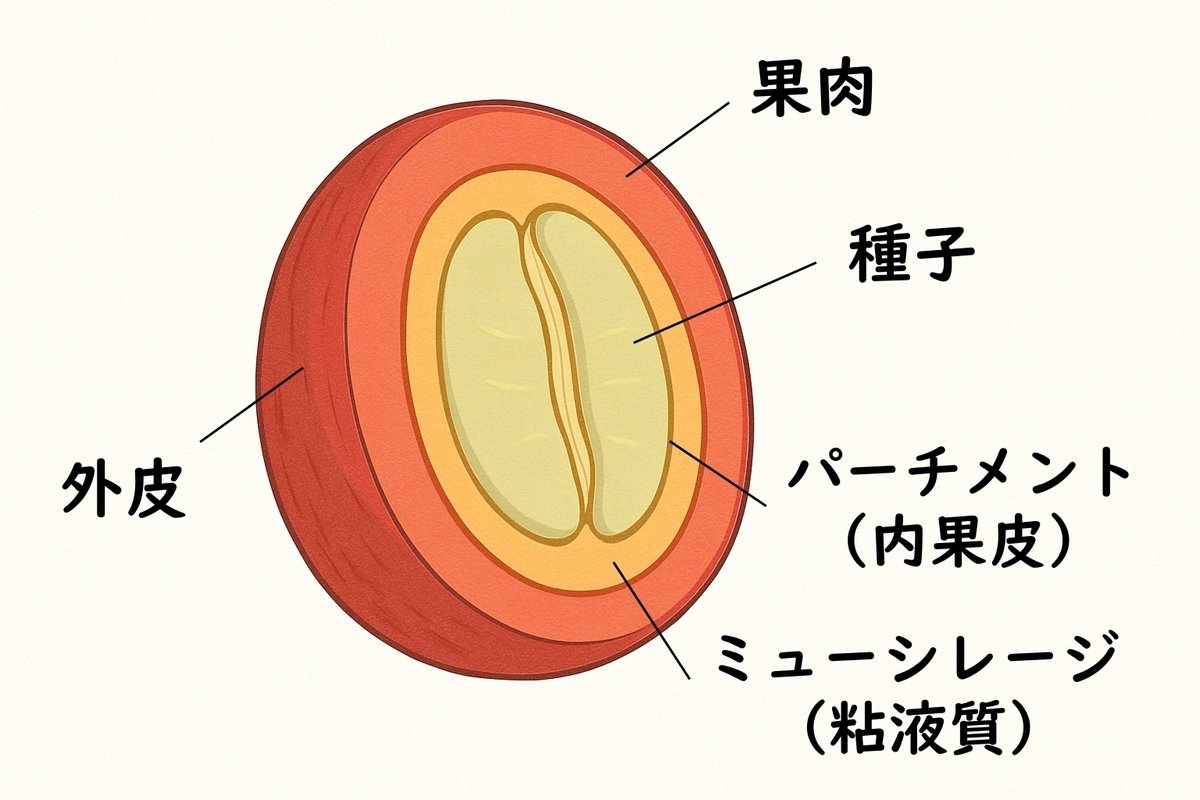 ミューシレージを残す意味とは？ ー 精製方法と風味の関係