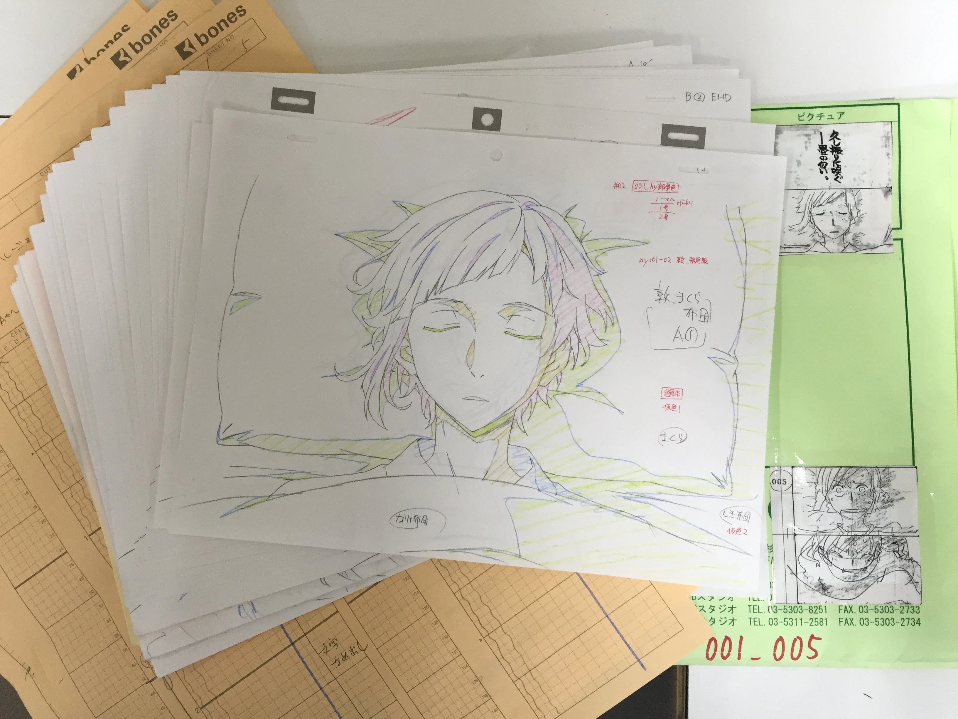 文豪ストレイドッグス 総作監修＆版権原画集 -第1シーズン-｜2709