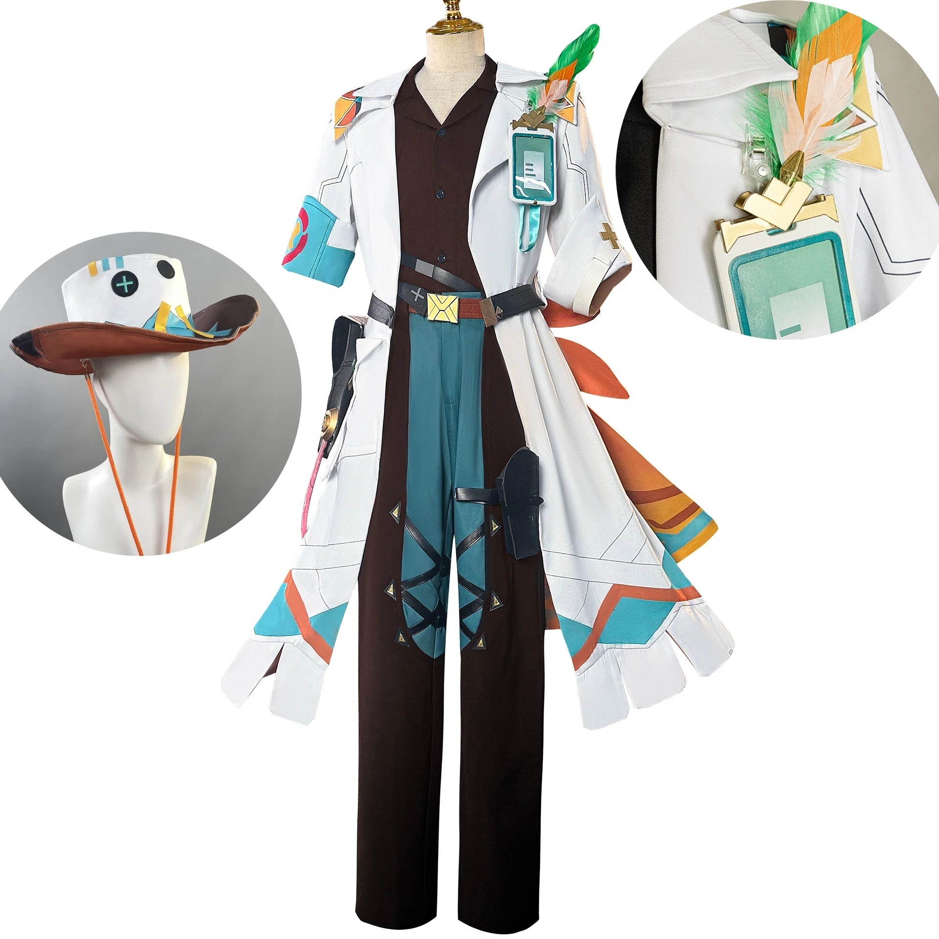 Azuiblc原神 イファ コスプレ衣装 完全再現コスチューム｜AZUIBLC公式販売