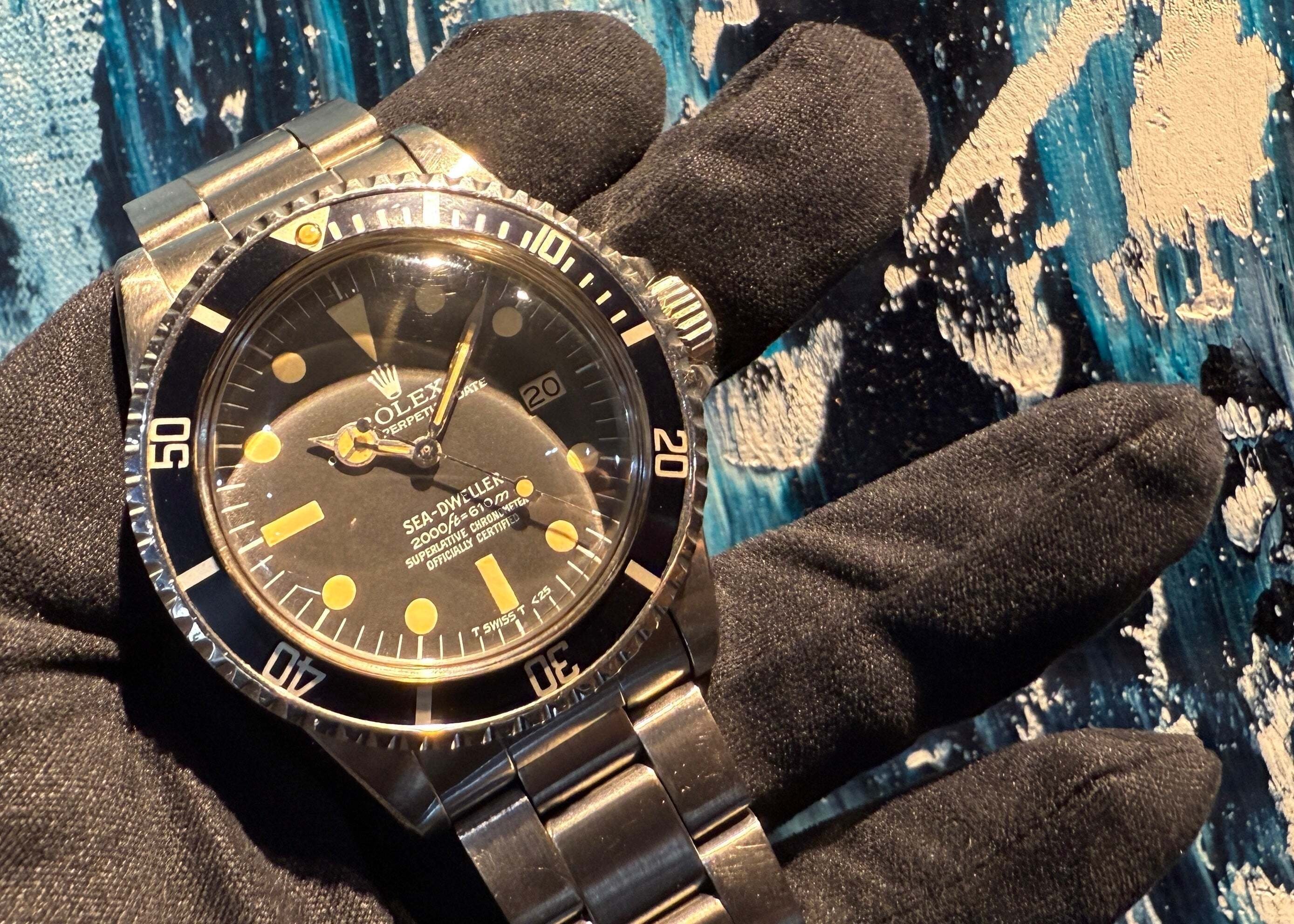 サァセページ ダイヤルコンディションと綺麗な焼けが魅力！ロレックス シードゥ