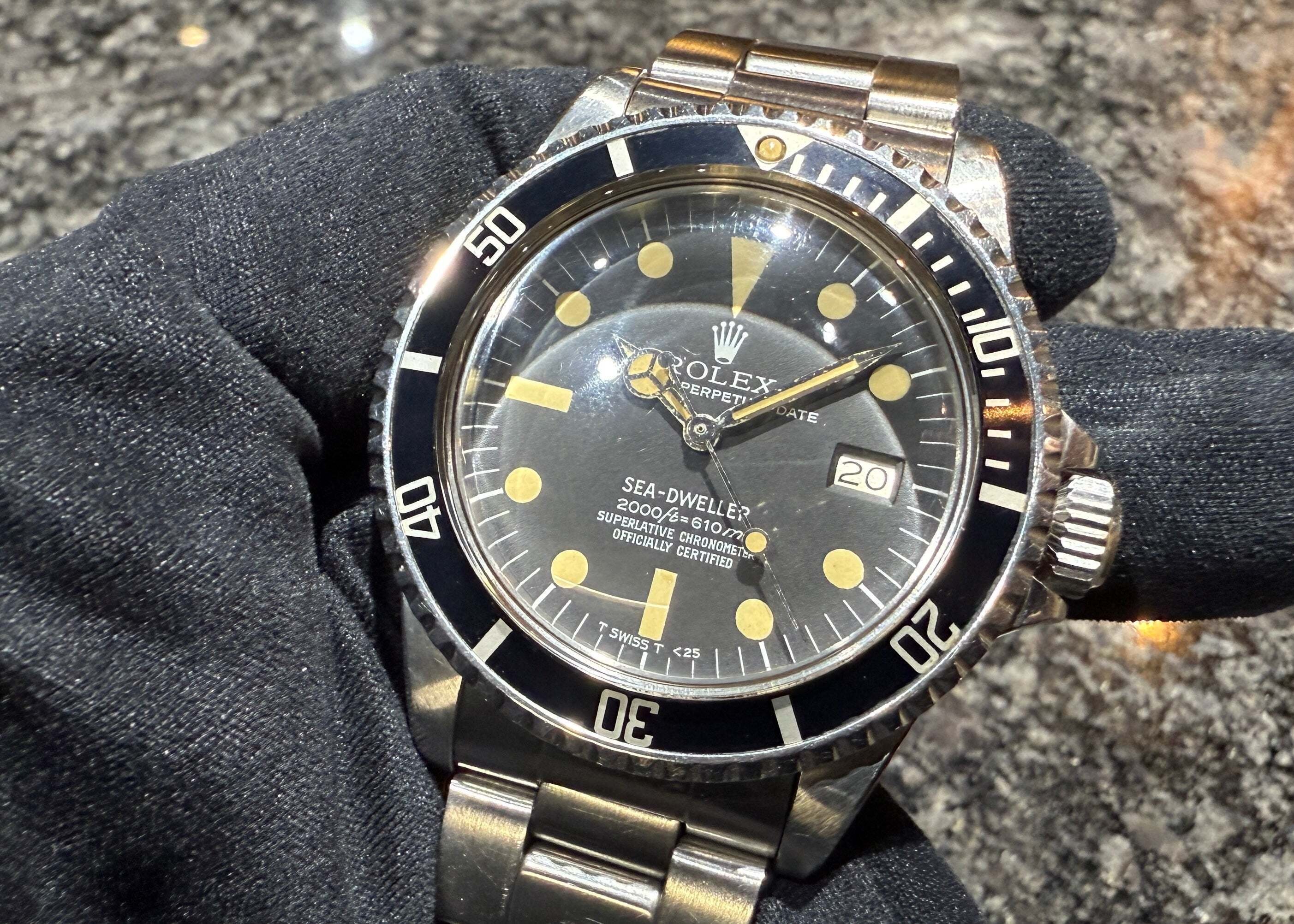 ダイヤルコンディションと綺麗な焼けが魅力！ロレックス シードゥ