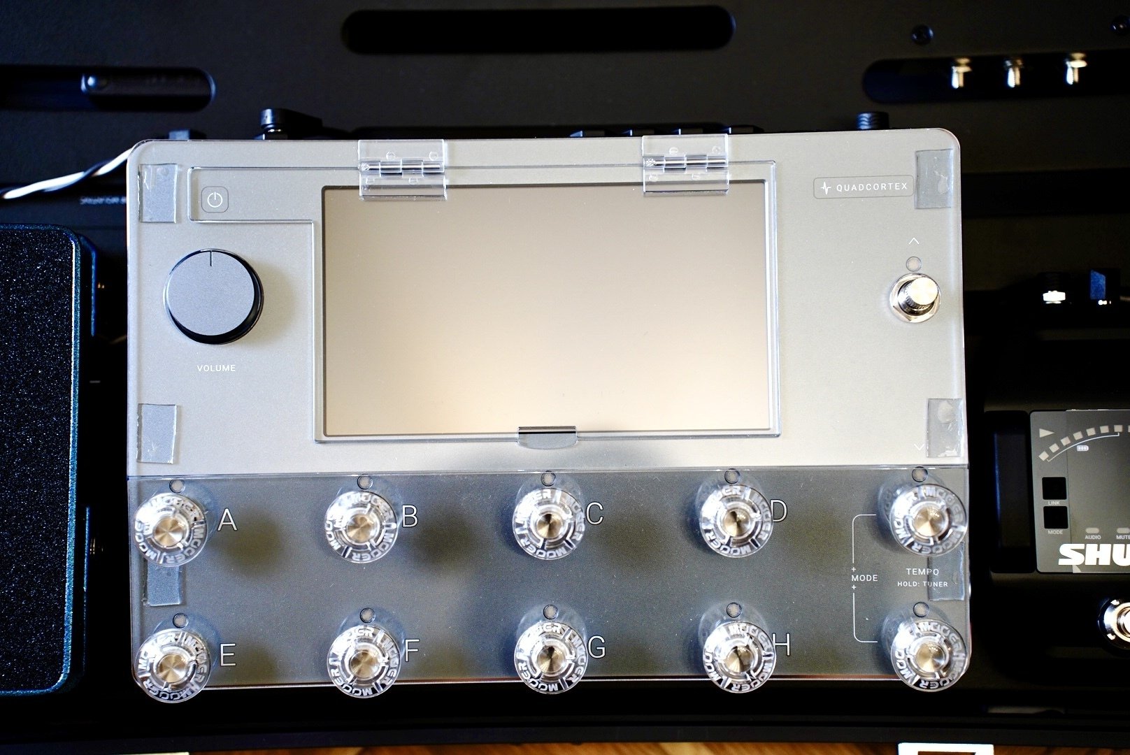 Quad Cortex ギターエフェクター シルバー エフェクターボード製作 – 002 –｜島村楽器 金沢フォーラス店