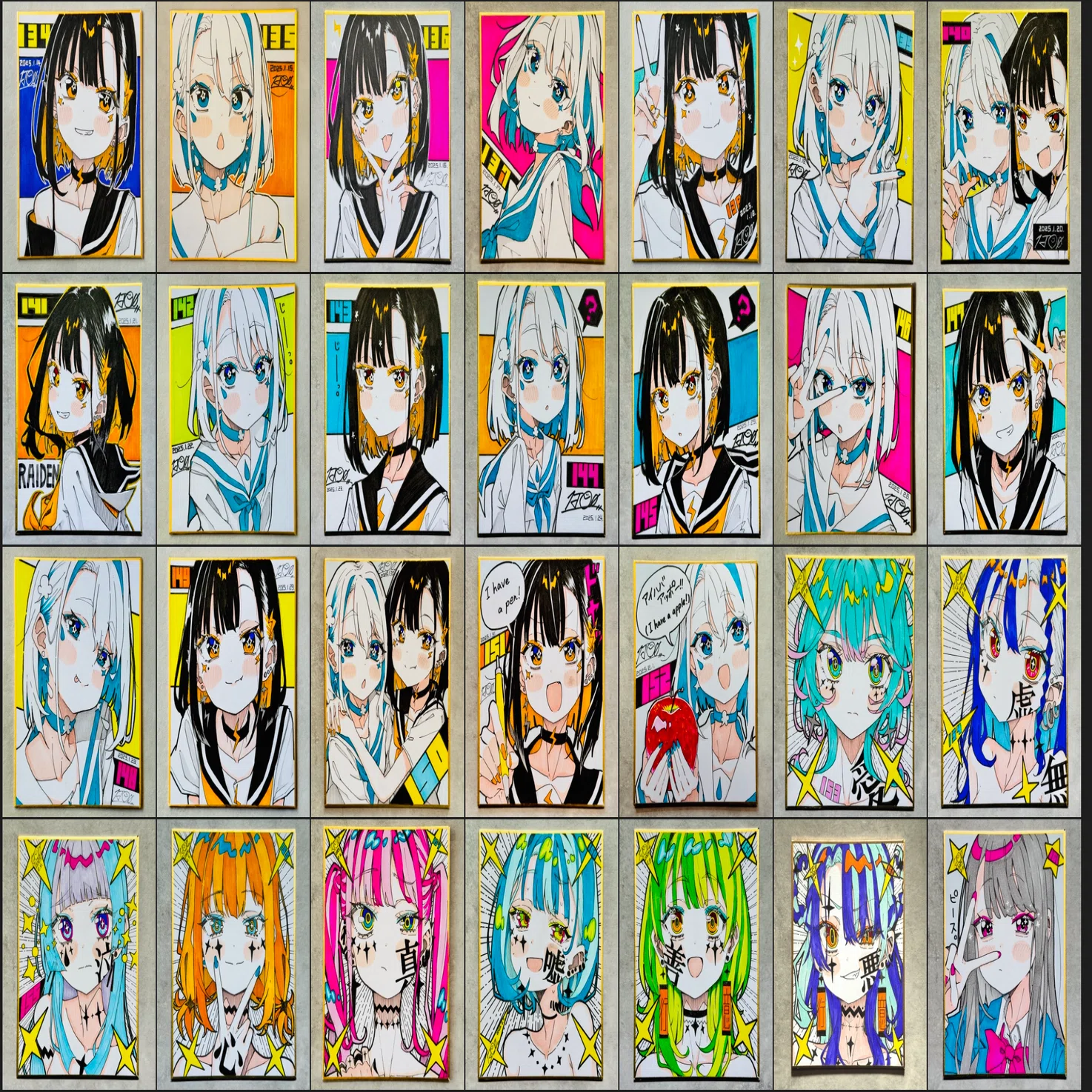 毎日原画チャレンジ、終わりにします。〜考えていることを詳しく解説