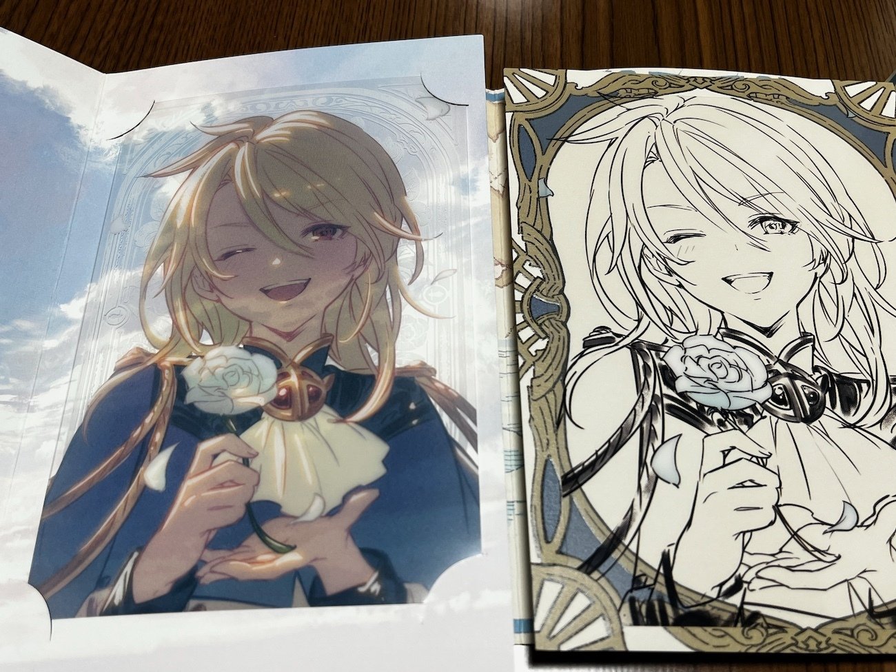 グラブルの2025バレンタインお返しが届いたので去年分と並べつつ浸る