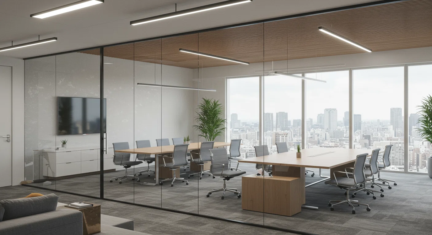 大手M&A仲介会社のオフィス風景