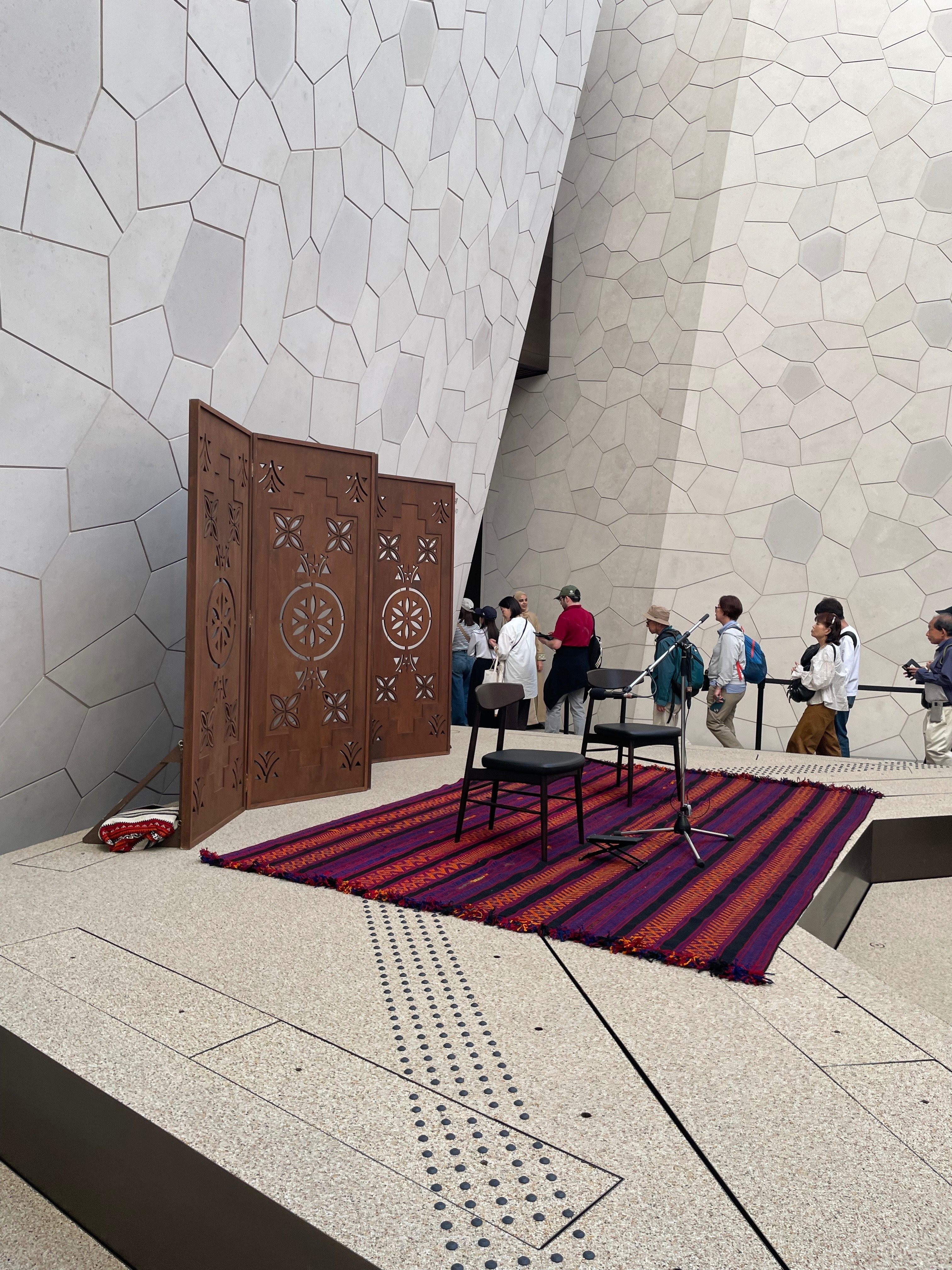 出品10/19まで】大阪万博サウジアラビア館風景小物入れ