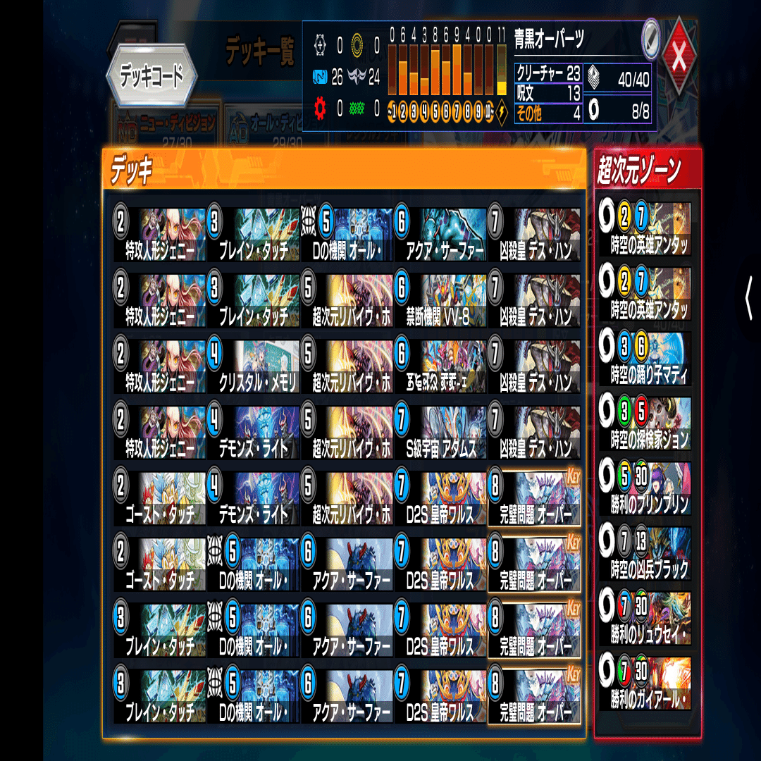 超・ガチデッキ解説 青黒オーパーツ｜うぇるち