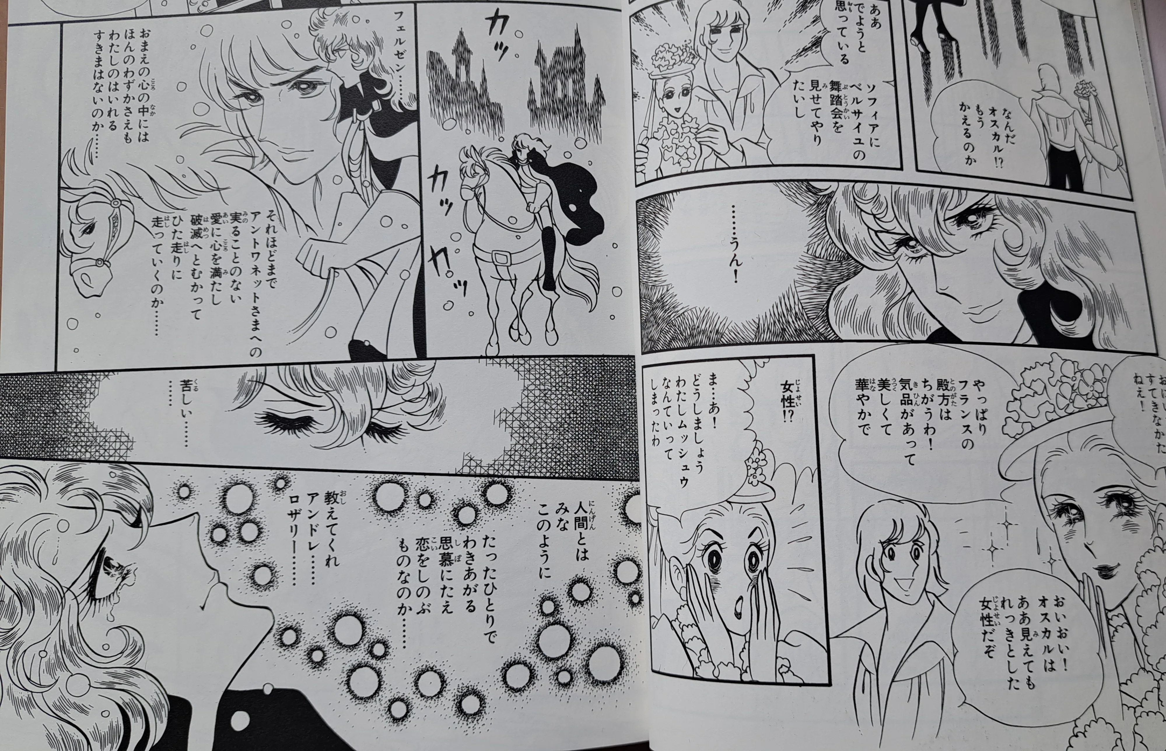 ベルばら』が好き③…オスカルっていつフェルゼンを好きになったの