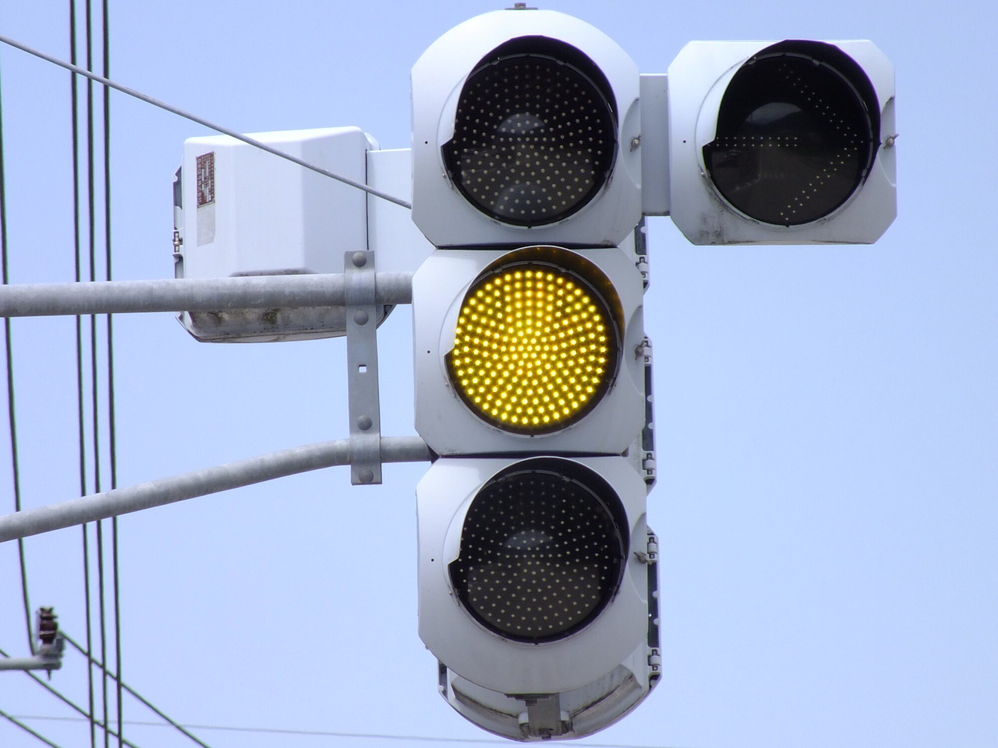 高山-130】高山市清見町牧ヶ洞「道の駅七社前」にある日信厚型LED豪雪