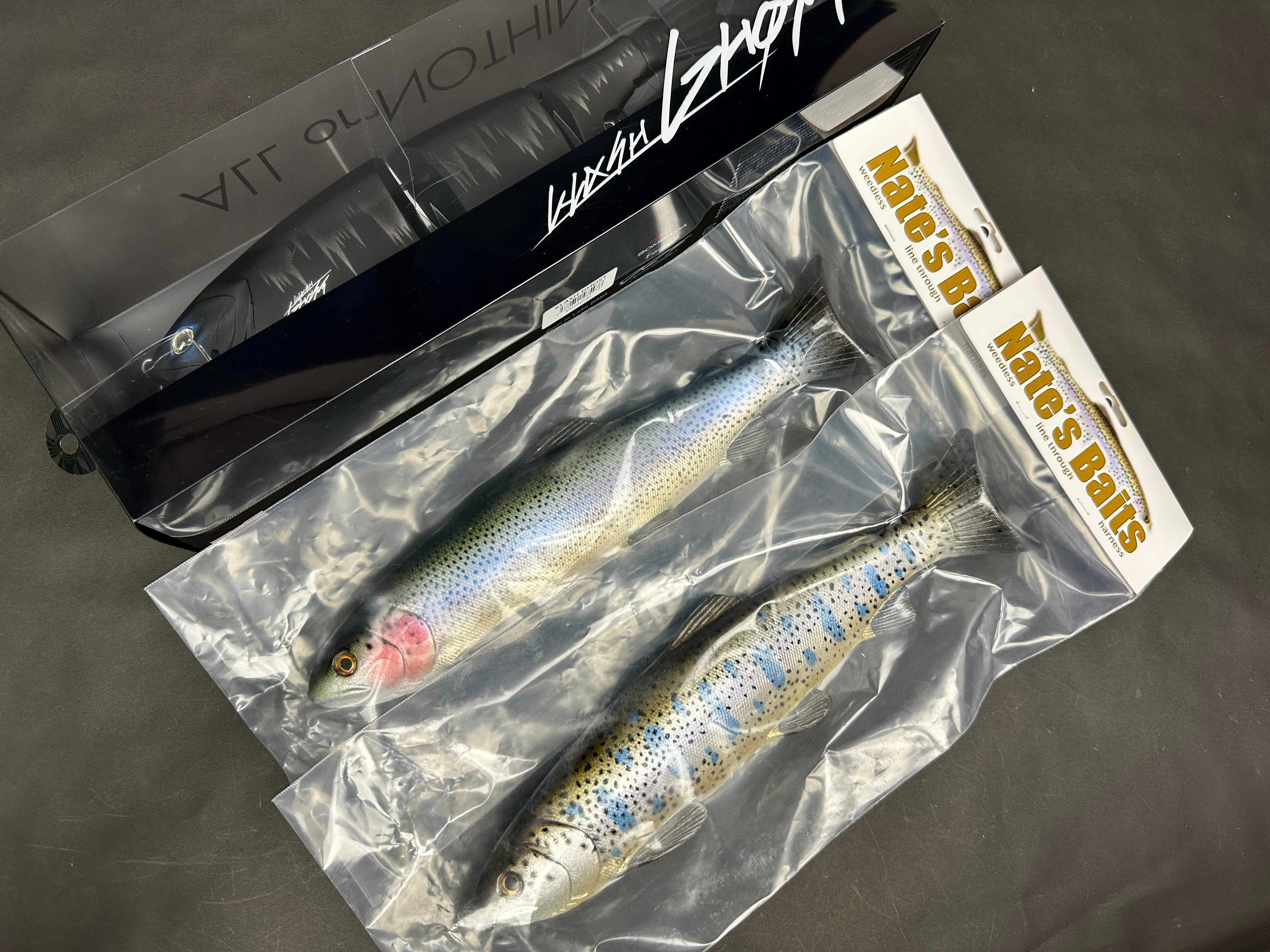 入荷速報】Nate's Baits「12インチ Line Through Trout」登場