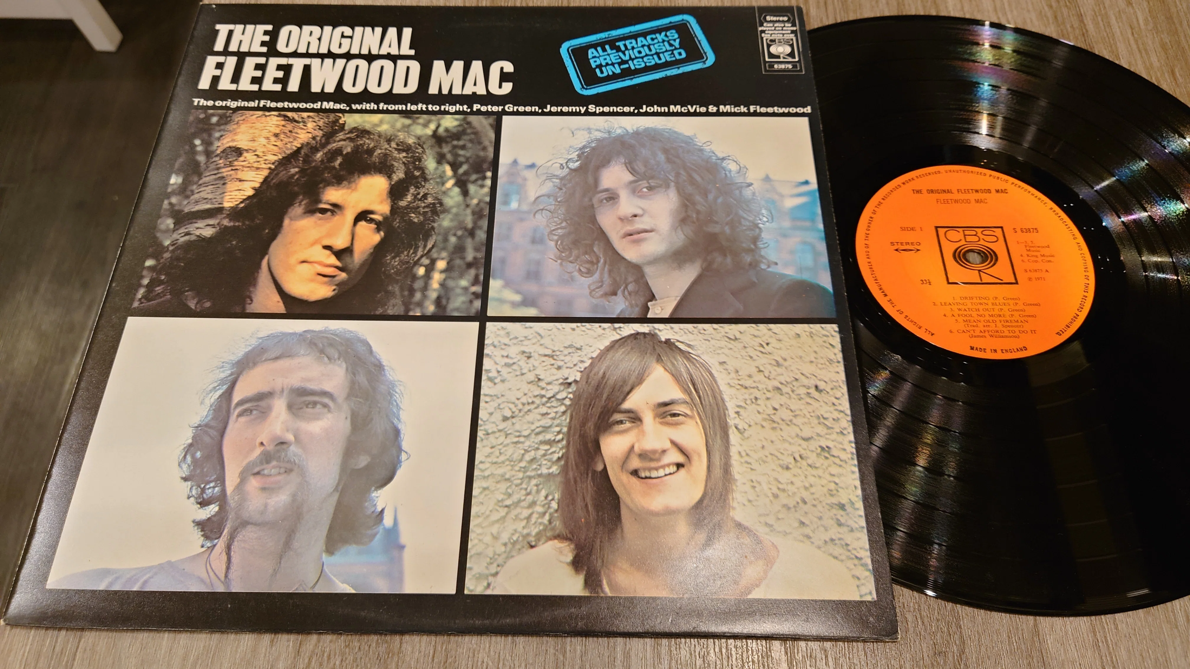 7インチ盤専門店雑記996「Peter Green's Fleetwood Mac」｜タカヤマ
