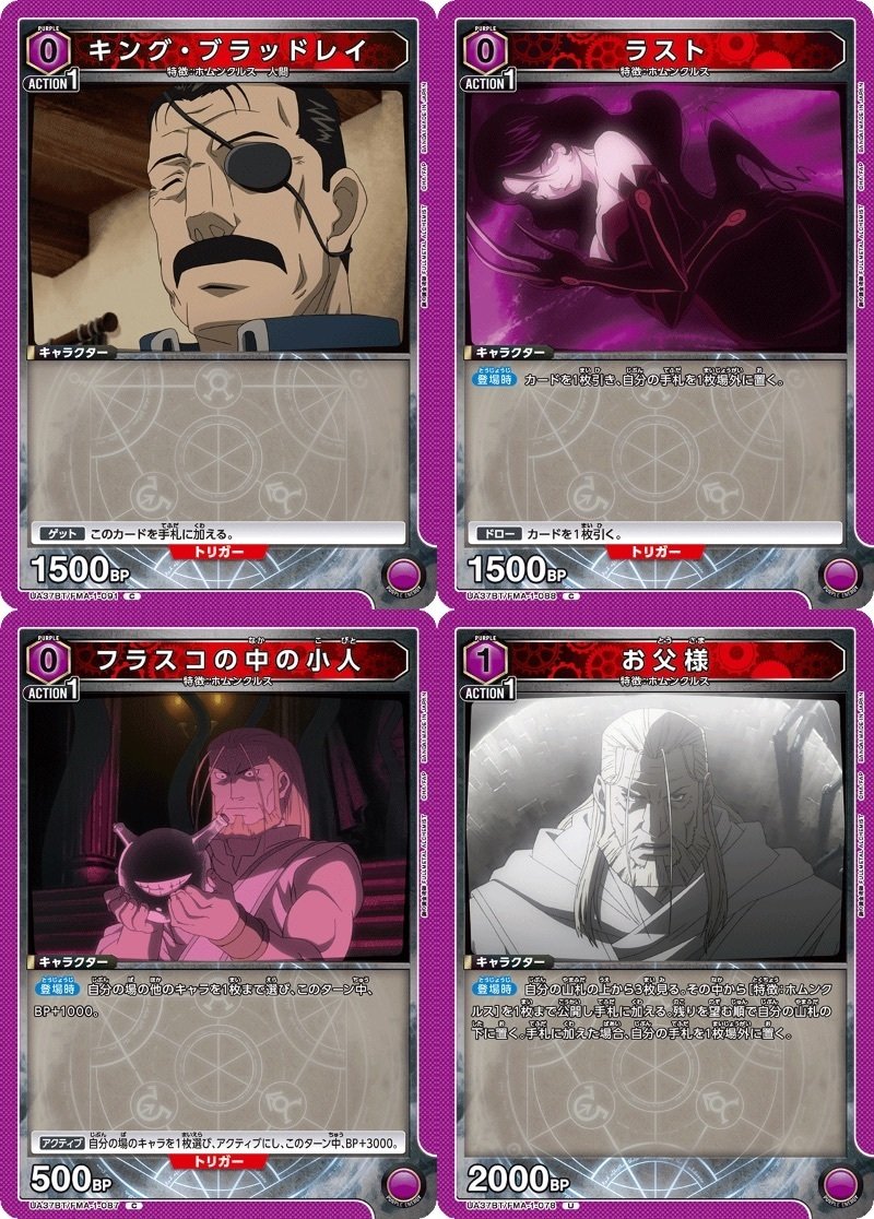 ユニアリ】ホムンクルス多すぎてわかんないけどとりあえずキング