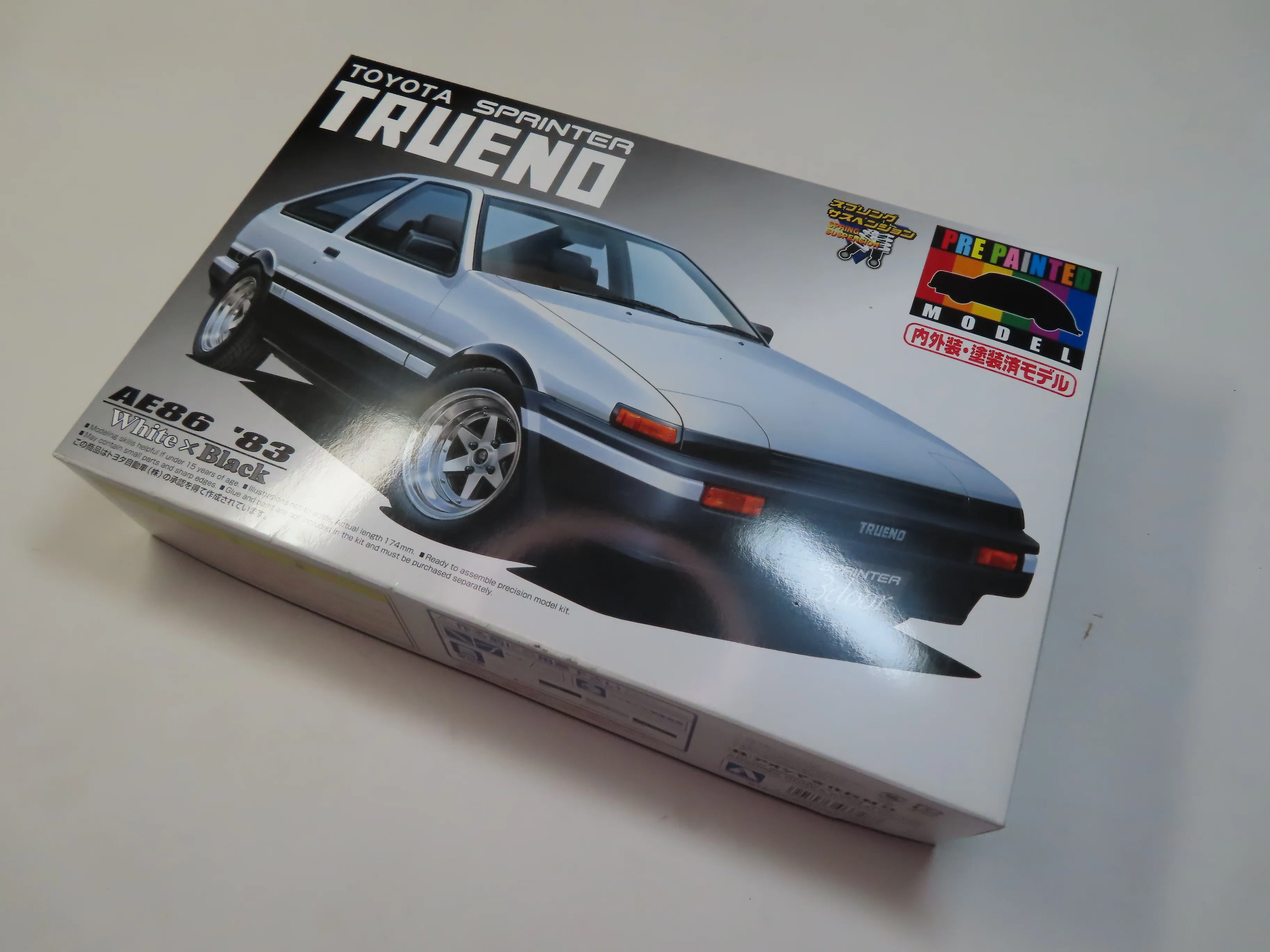 アオシマ】TOYOTA SPRINTER TRUENO AE86 '83｜積みプラ大好きオヤジ