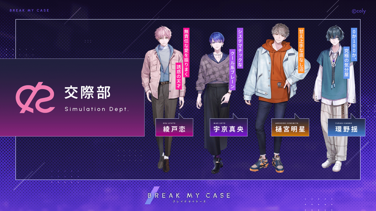 ②交際部】『ブレイクマイケース』未履修のオタクが沼に足を