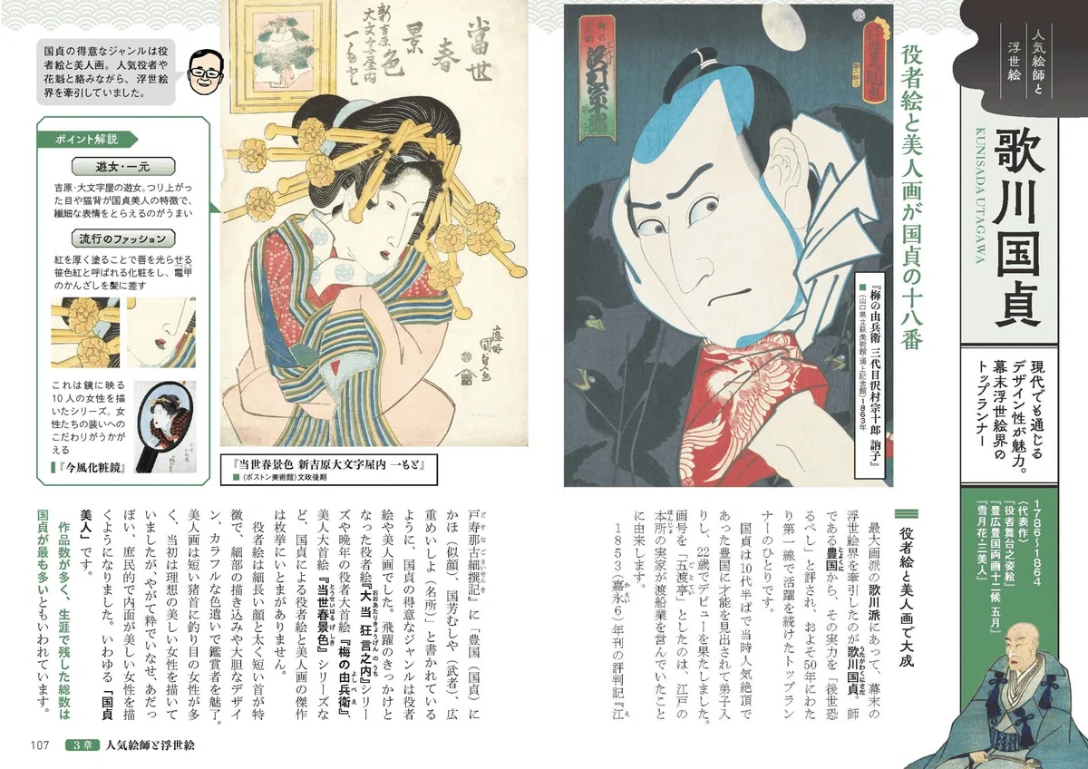 大河ドラマ『べらぼう』効果で再注目の浮世絵を解説！『図解でスッと頭