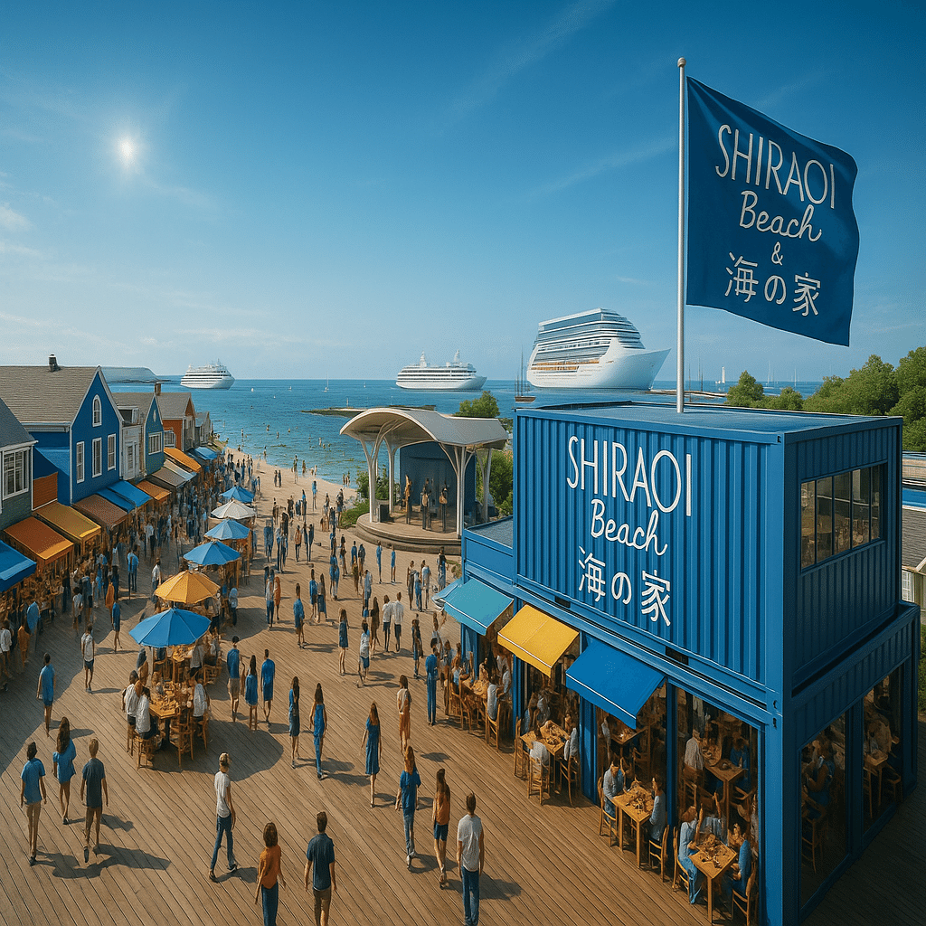 白老の海に、未来の拠点をつくる― SHIRAOI Beach & 海の家2025、始動
