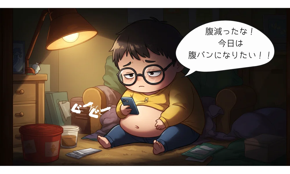 4コマ漫画】第1章1話：腹パンが正義！｜Tada