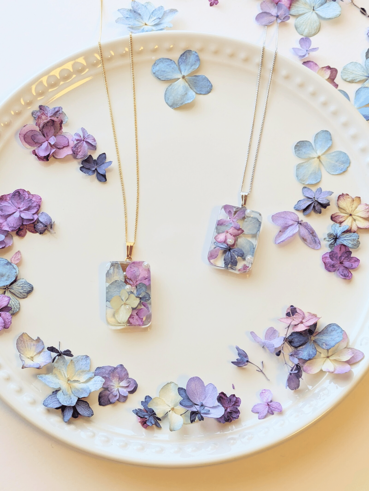 水中花 あじさい 夏 押し花 レジン ヘアゴム 水中花 あじさい 夏 押し花 レジン ヘアゴム 水中花 あじさい 夏