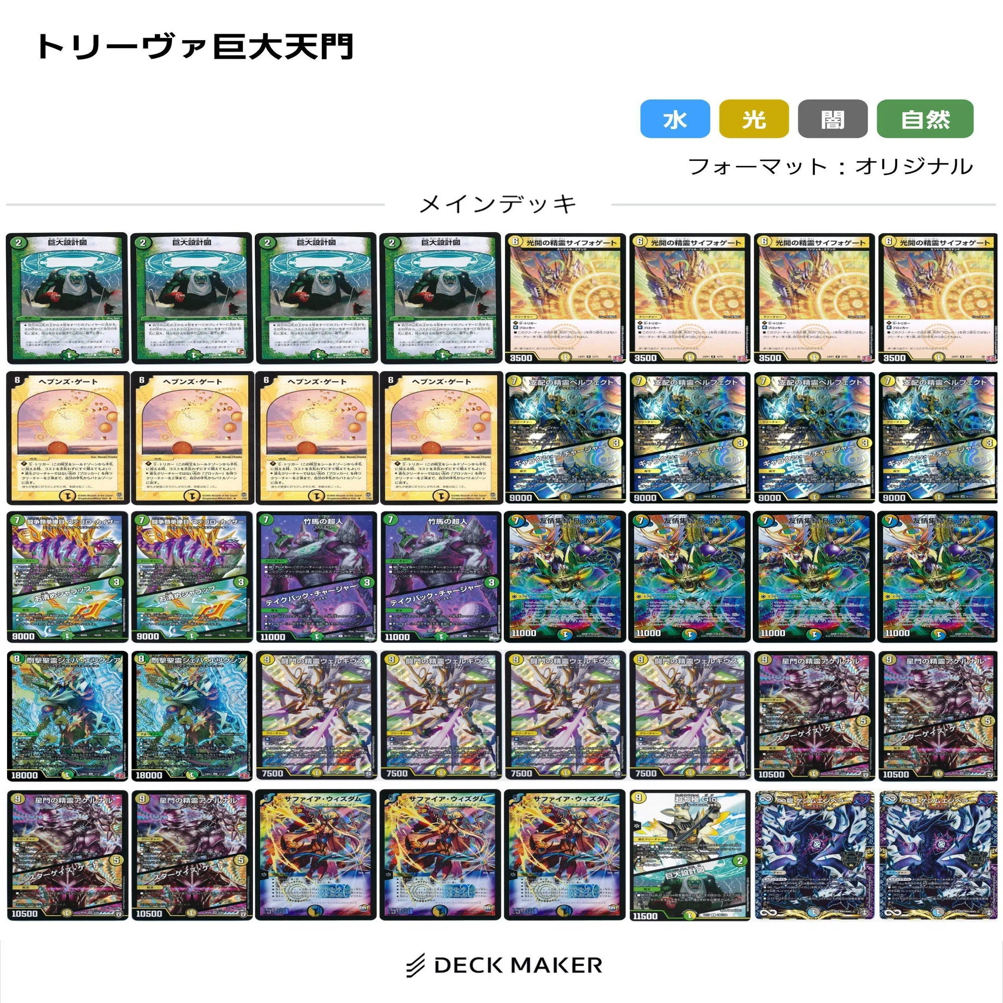 新弾デッキを考えよう:トリーヴァ巨大天門｜富山大学TCG研究会