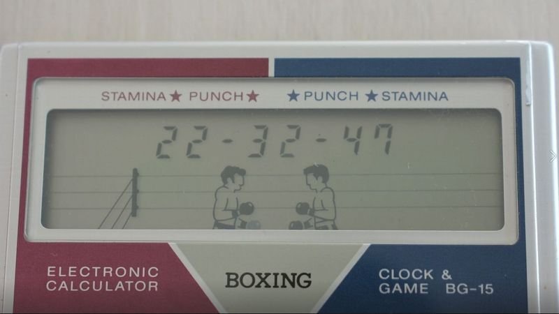 【中古ゲーム電卓】CASIO ゲーム電卓 ボクシング ゲーム　BG-15 カシオ 電卓 BG-15 ボクシングゲーム付電卓 - メルカリ
