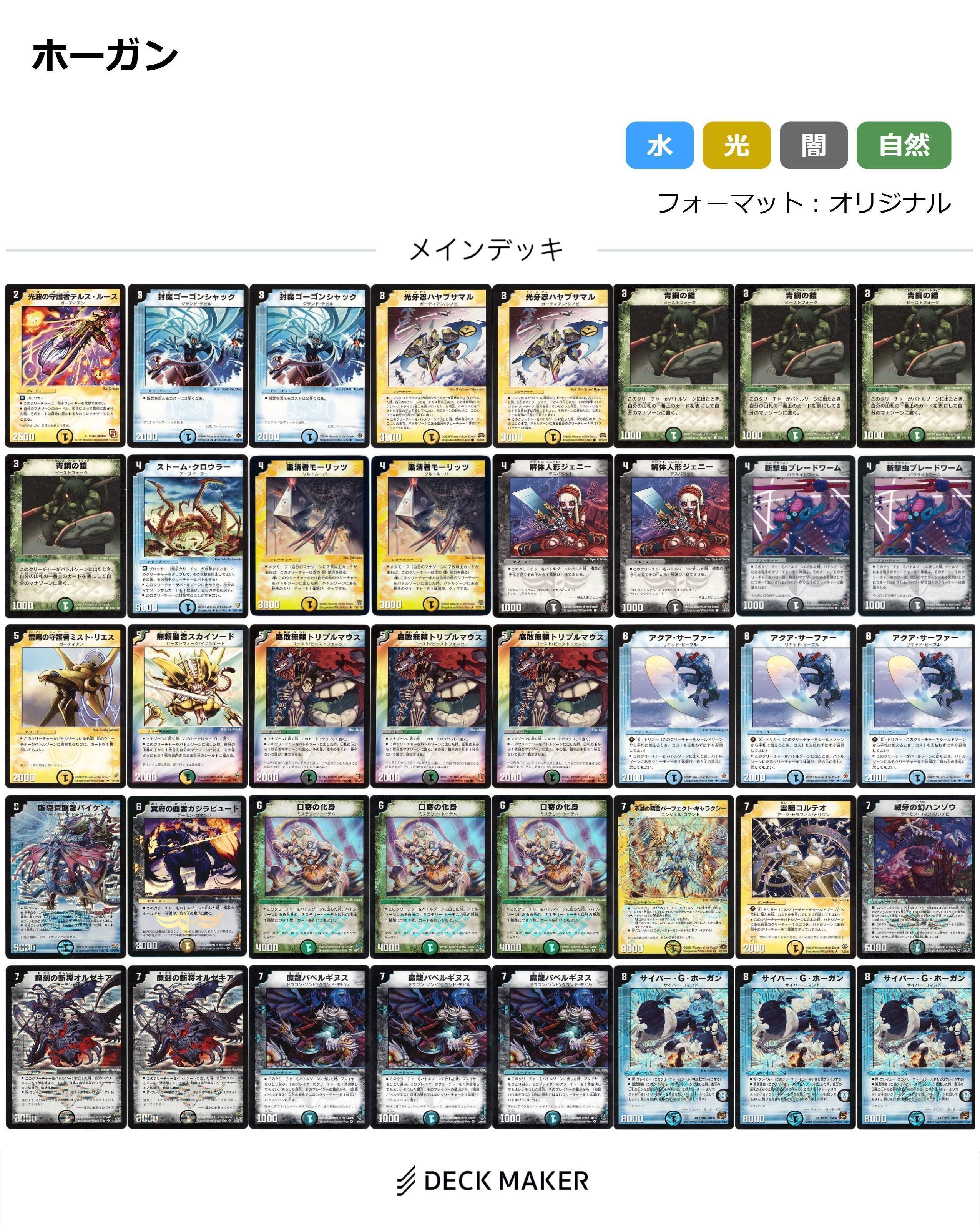 デュエマ】DMVaultが閉鎖したから過去15年のデッキを掘り返した