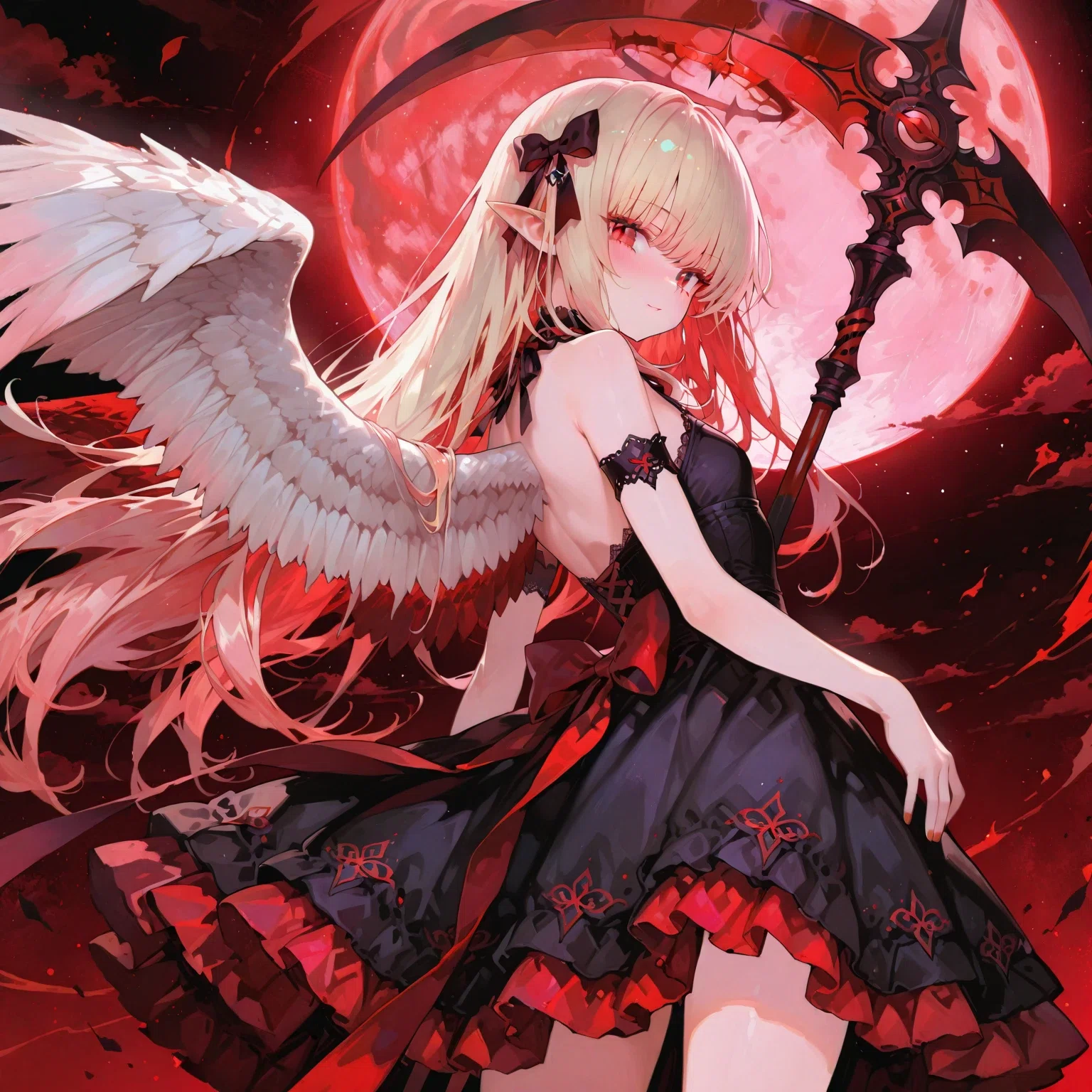 しゃる🌈 AIイラスト集 2025.05.16 堕天使 (Fallen Angel)｜しゃる