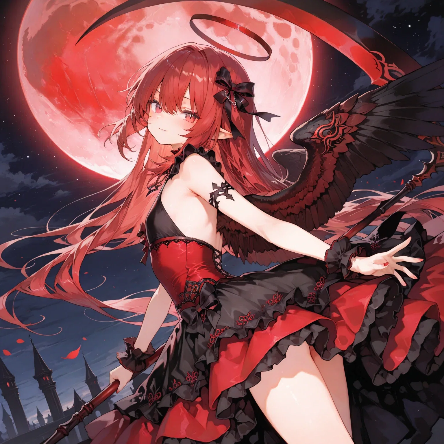 しゃる🌈 AIイラスト集 2025.05.16 堕天使 (Fallen Angel)｜しゃる